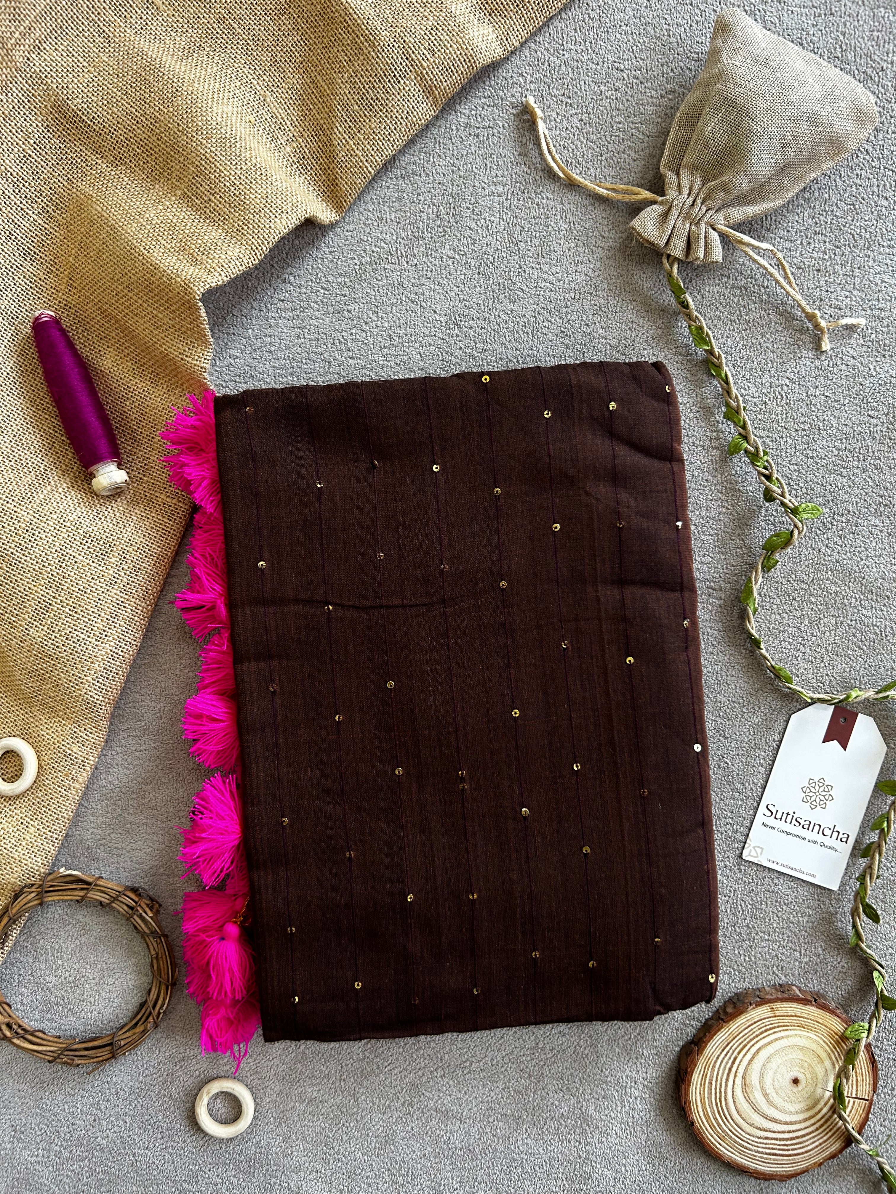 Sitaara Mul: Handwoven Sequin Elegance