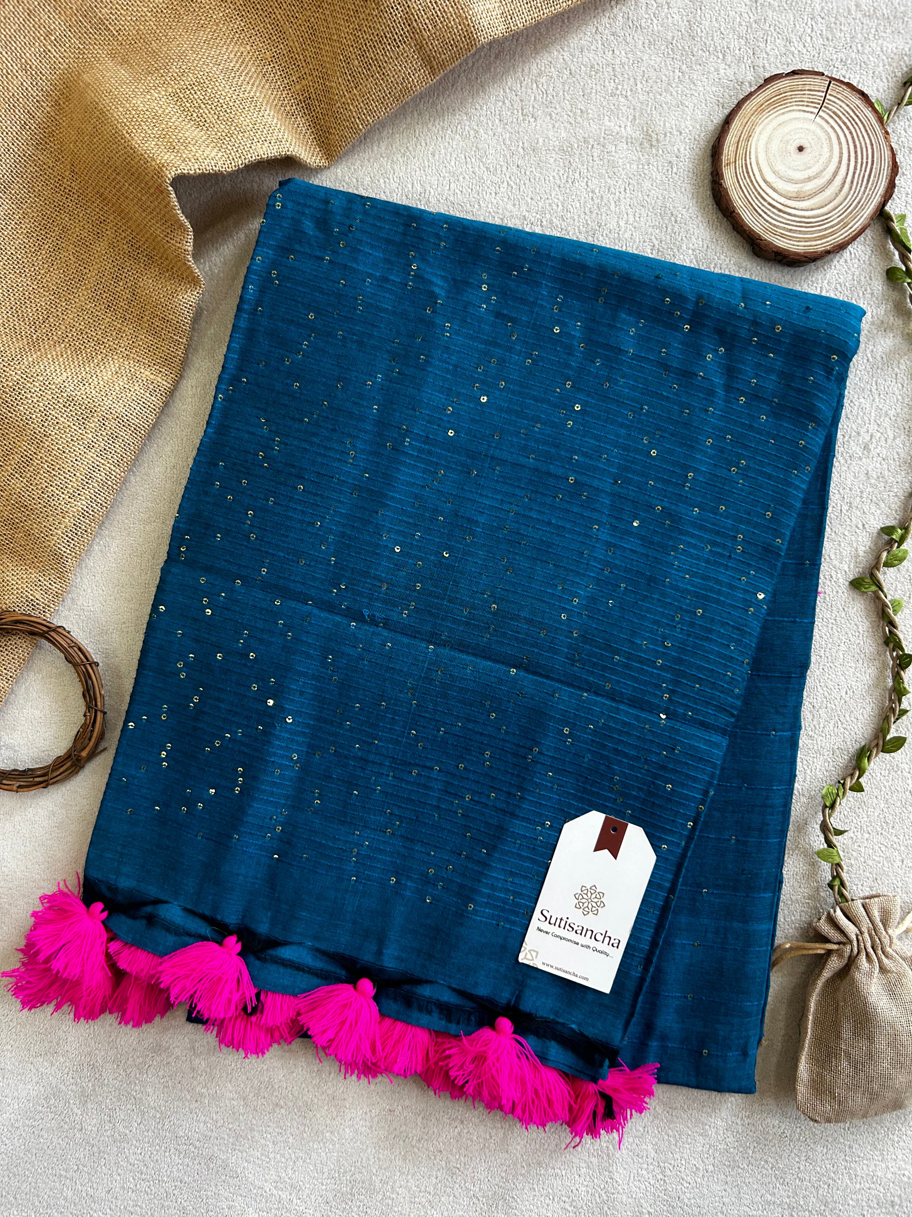 Sitaara Mul: Handwoven Sequin Elegance