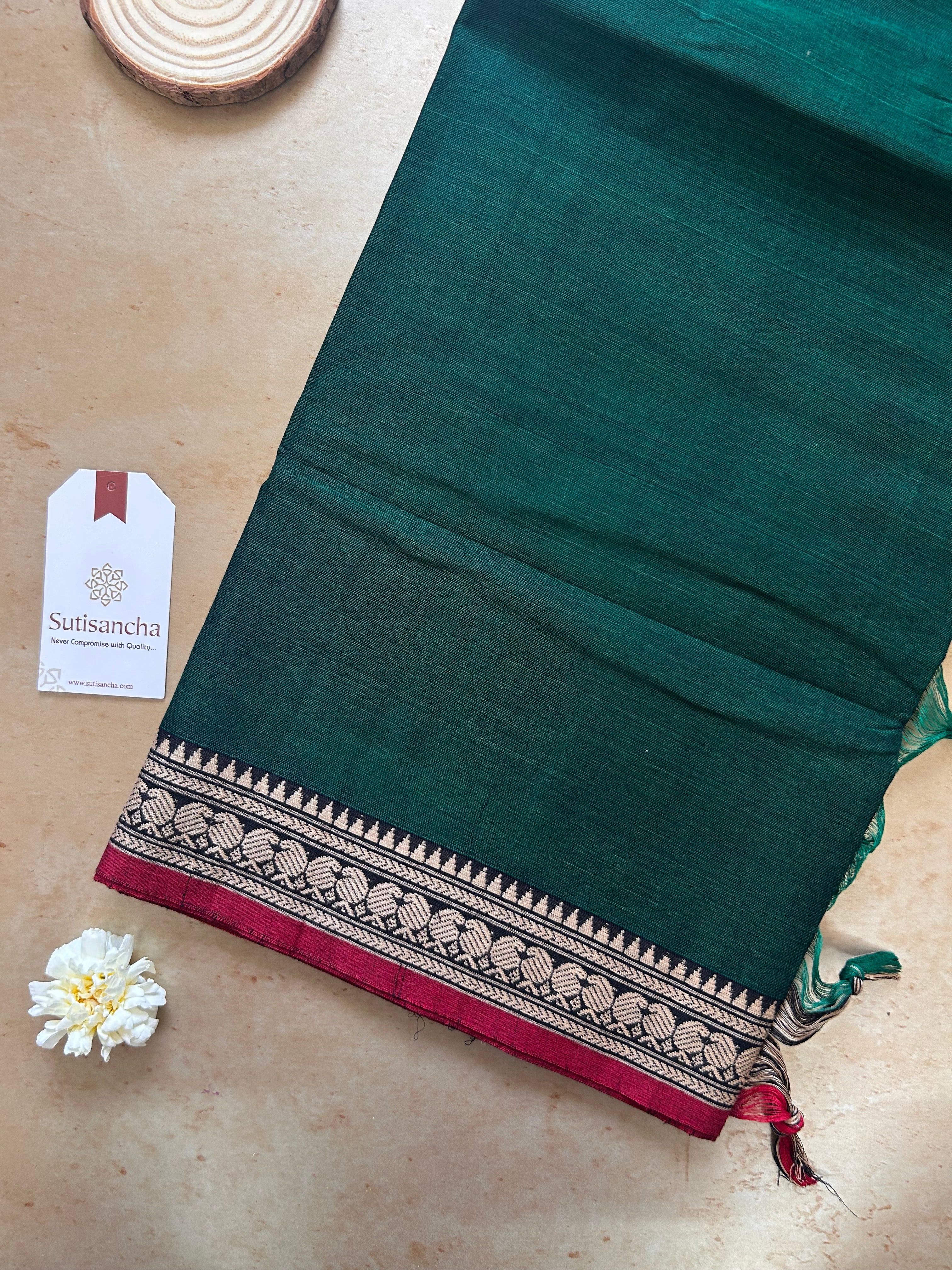 Classic Narayanpet Mercerized Cotton Saree