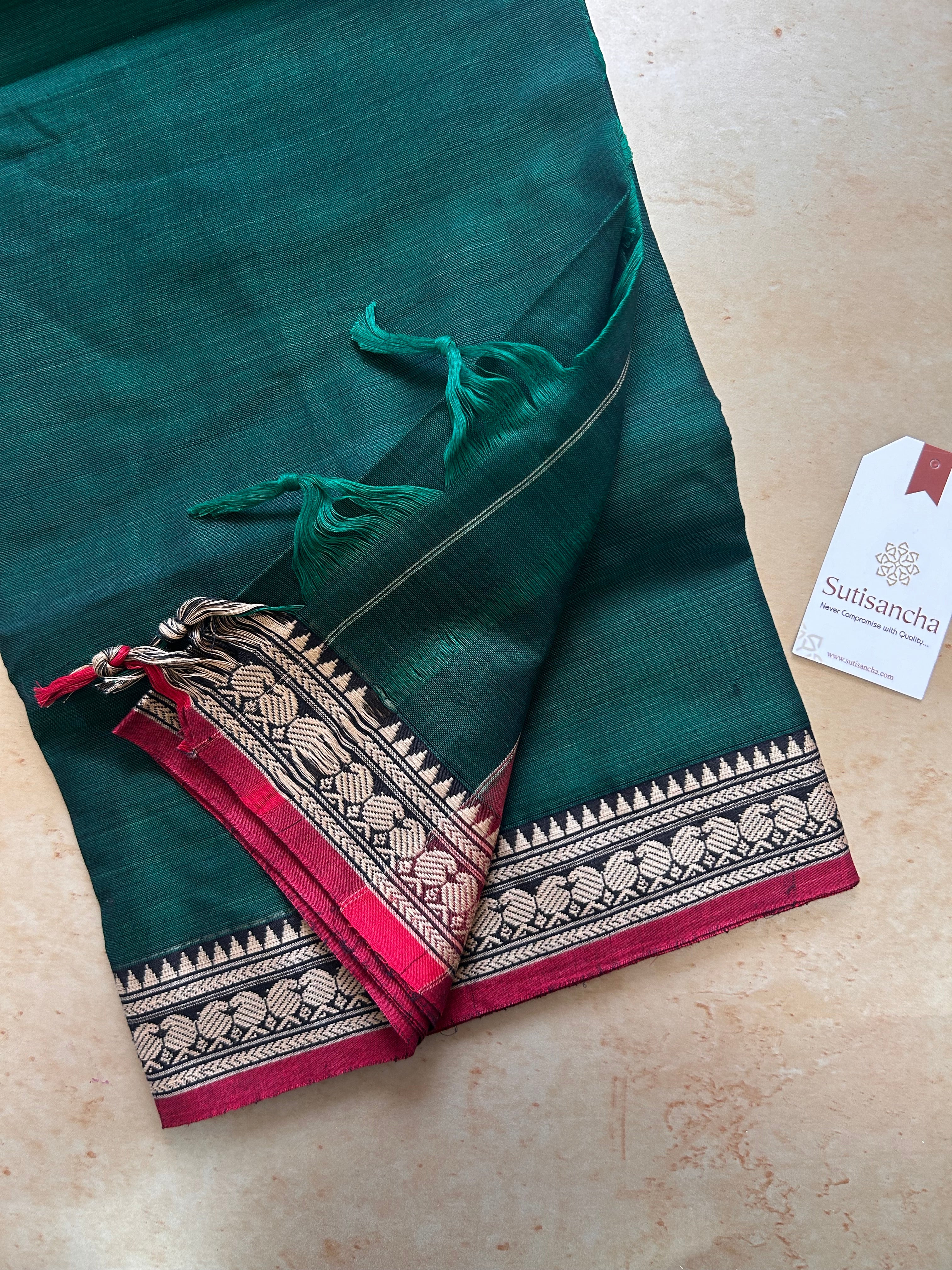 Classic Narayanpet Mercerized Cotton Saree