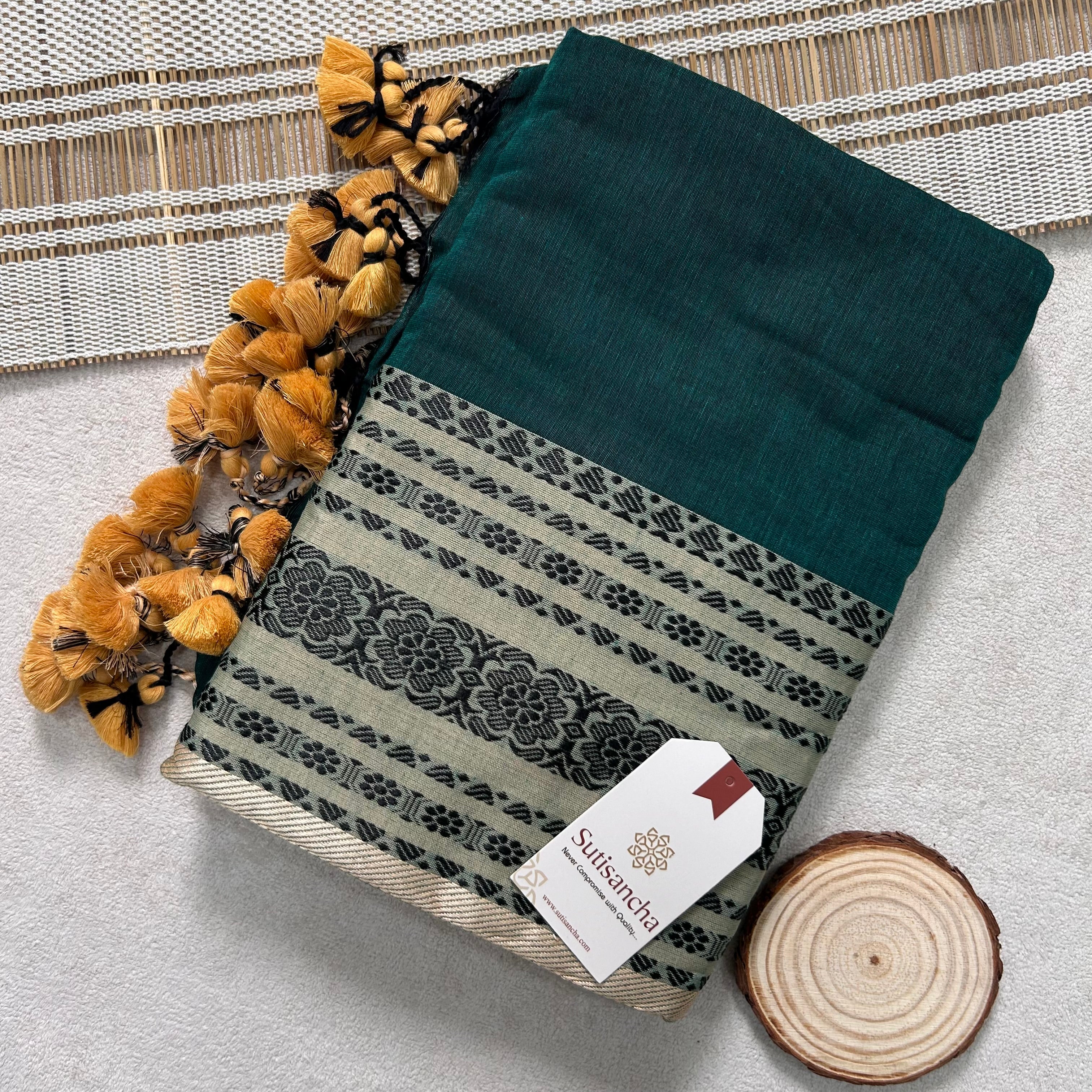 Classic Charm Handwoven Cotton Saree