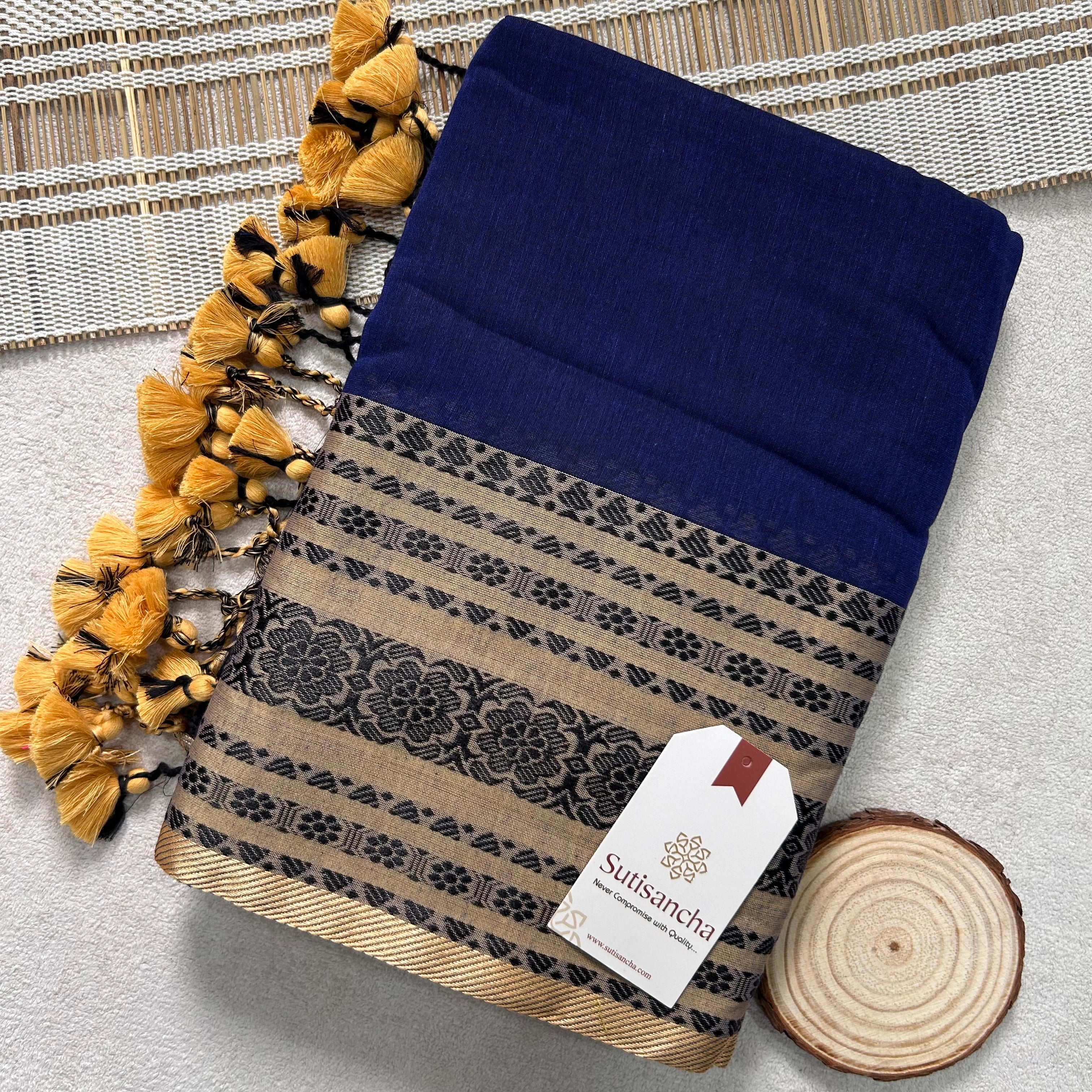 Classic Charm Handwoven Cotton Saree