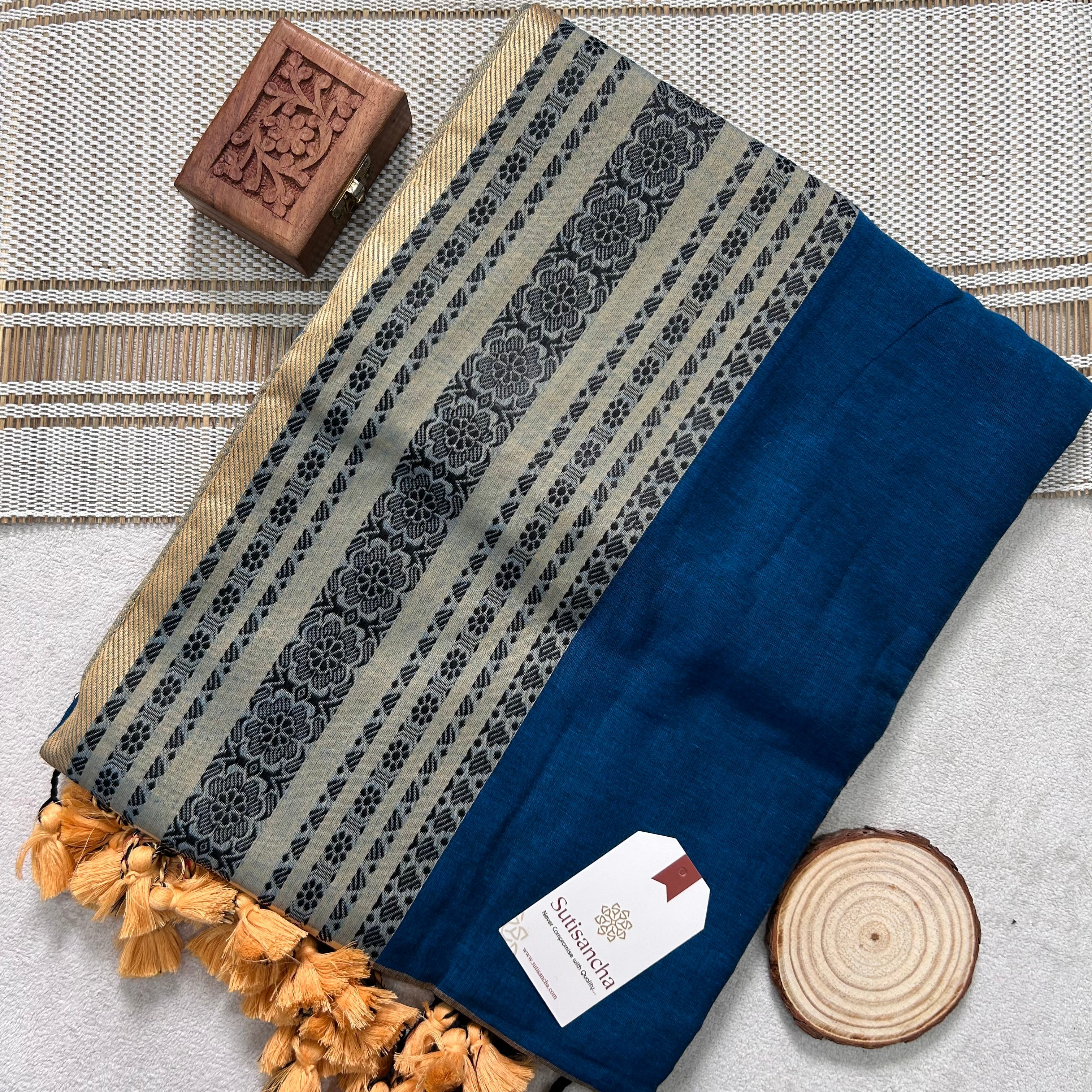 Classic Charm Handwoven Cotton Saree