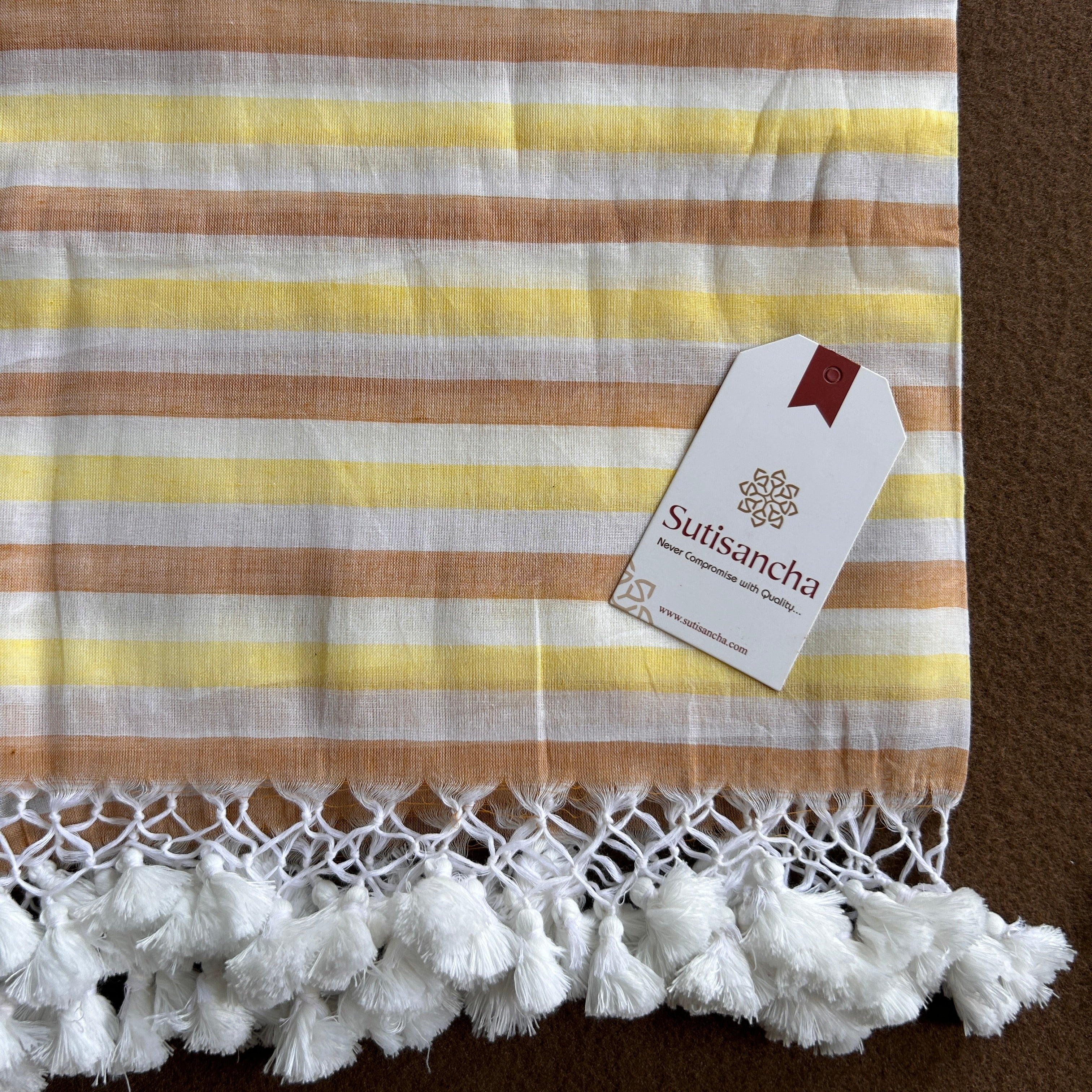 Sutisancha Handloom Mul Cotton Saree