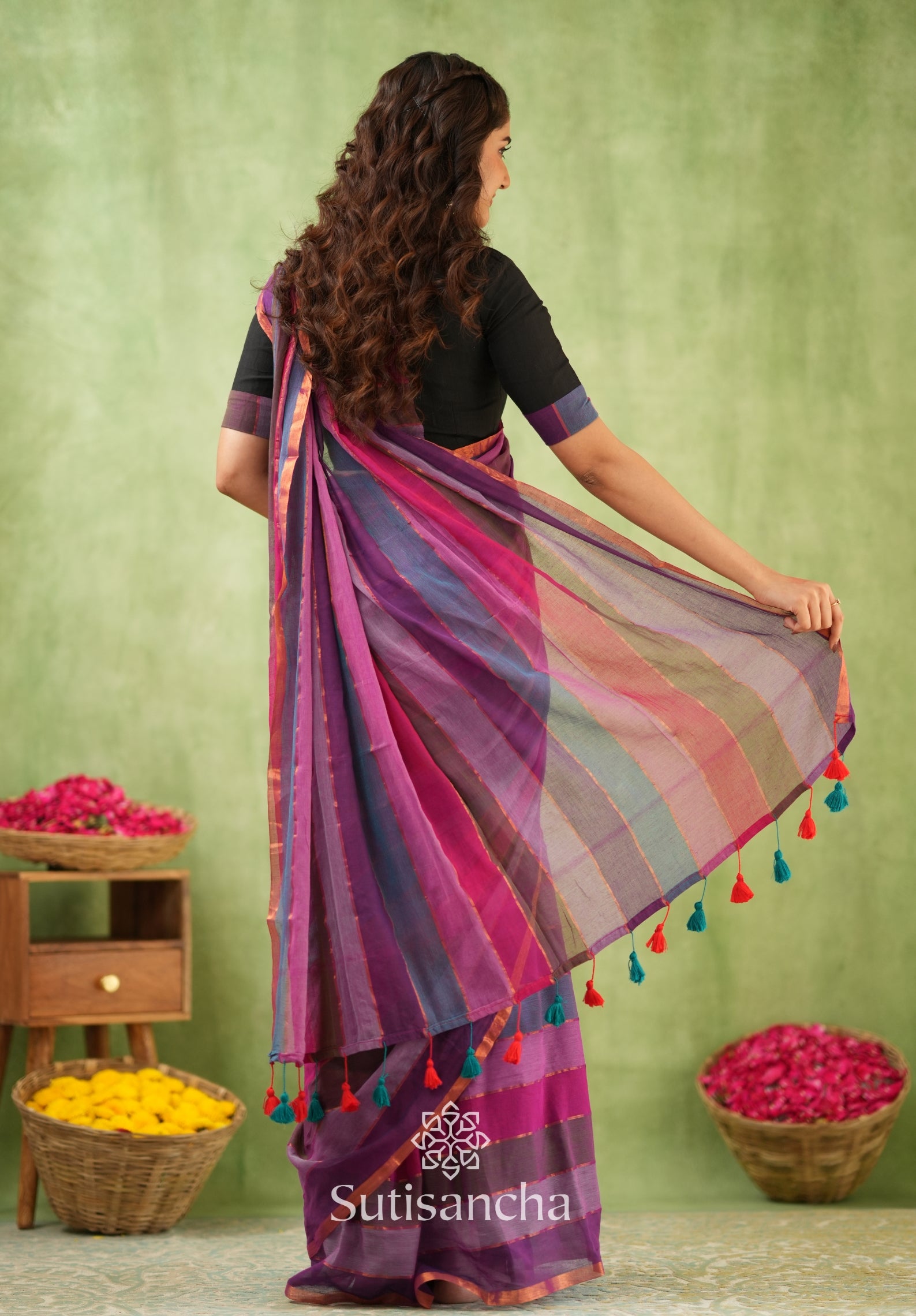 Threads of Joy – Multicolor Mul Cotton Magic
