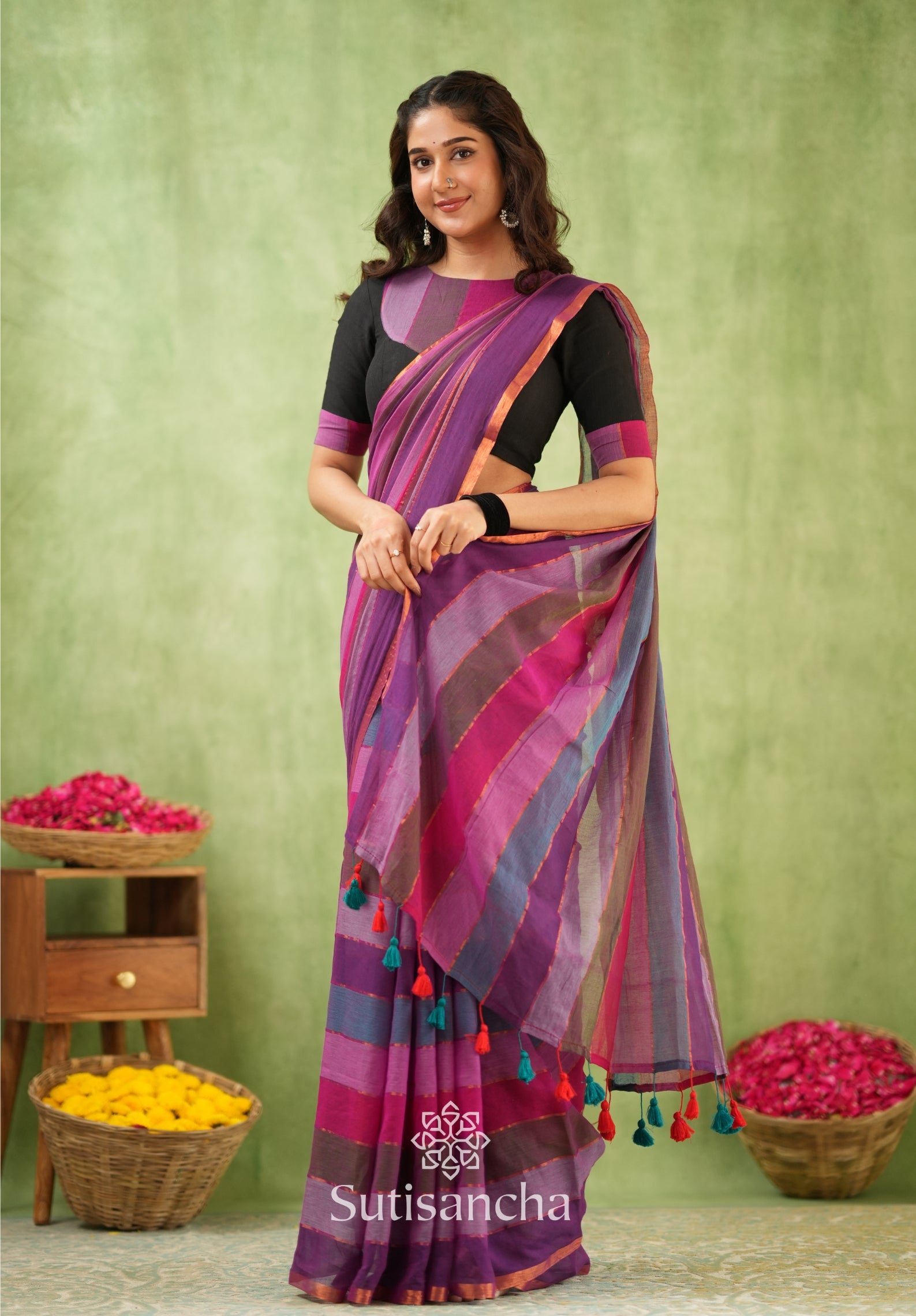 Threads of Joy – Multicolor Mul Cotton Magic