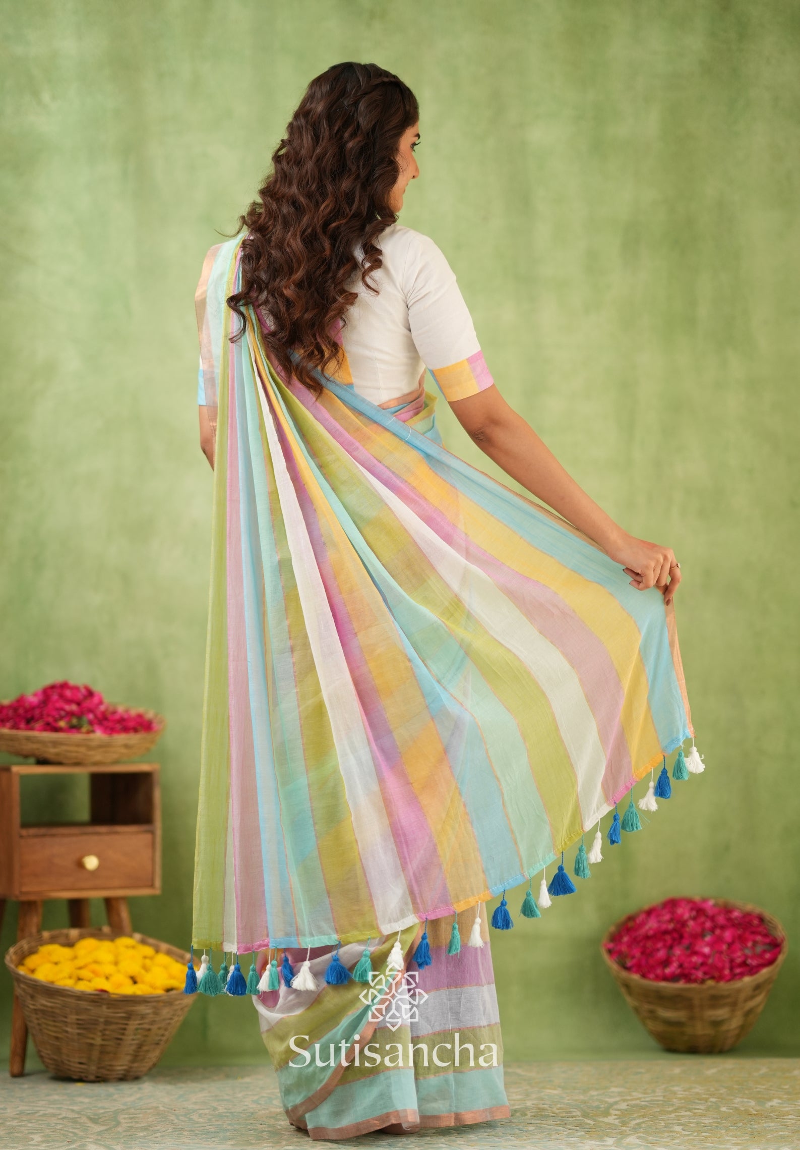Threads of Joy – Multicolor Mul Cotton Magic