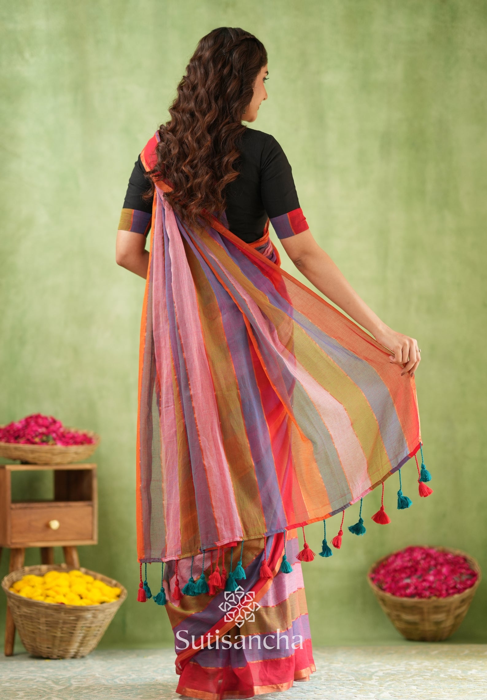 Threads of Joy – Multicolor Mul Cotton Magic
