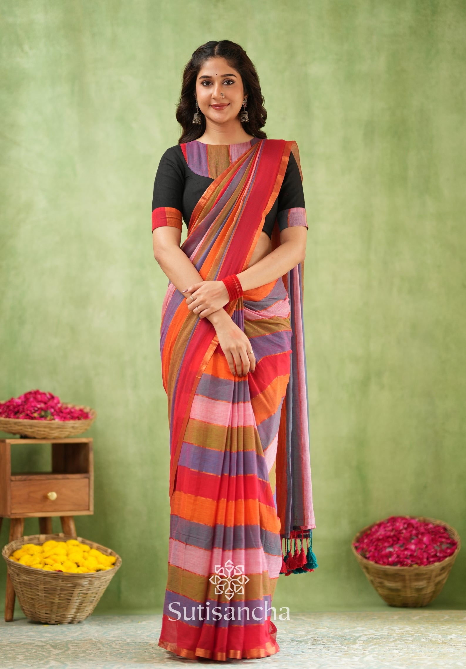 Threads of Joy – Multicolor Mul Cotton Magic