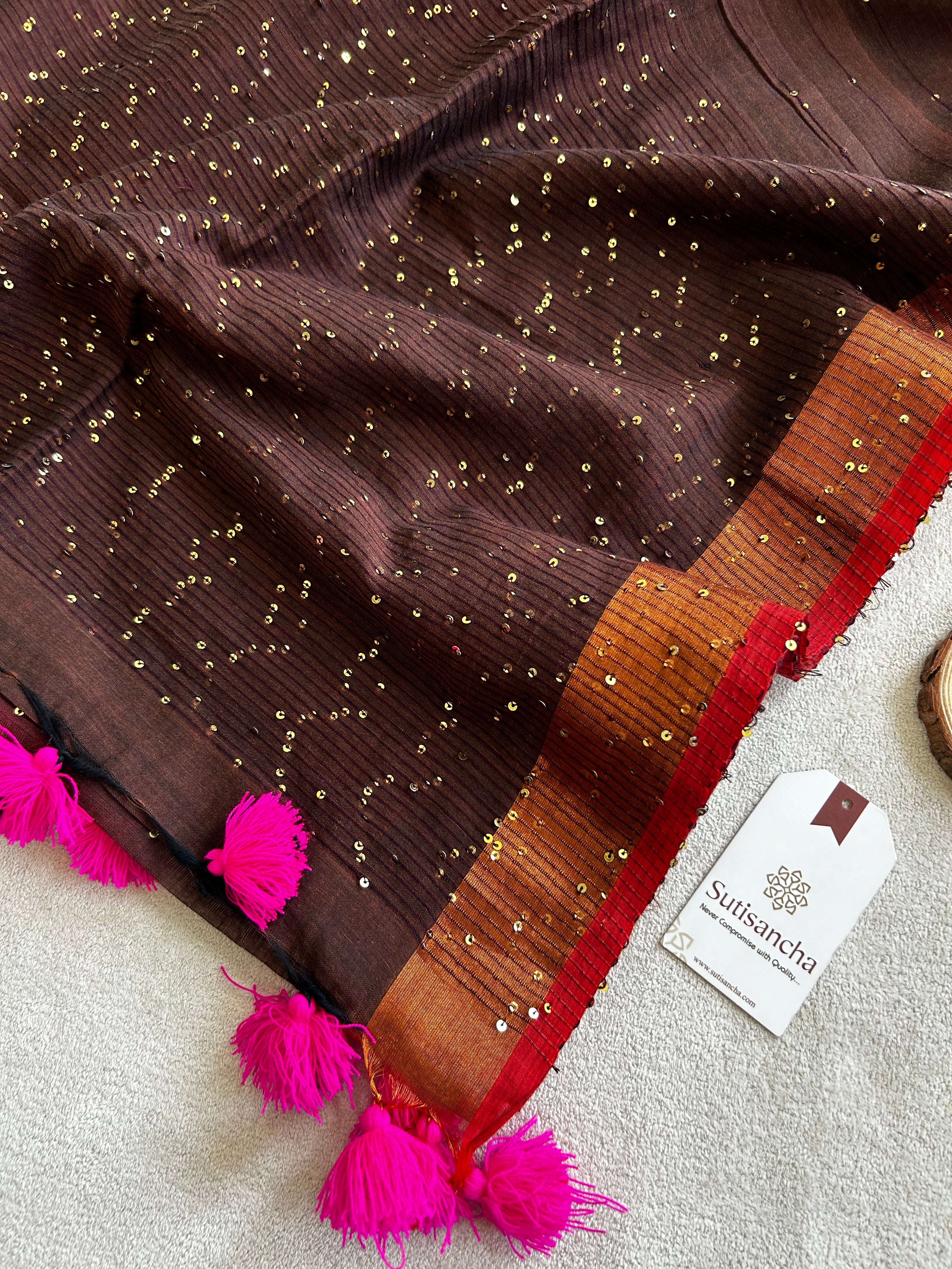 Sitaara Mul: Handwoven Sequin Elegance