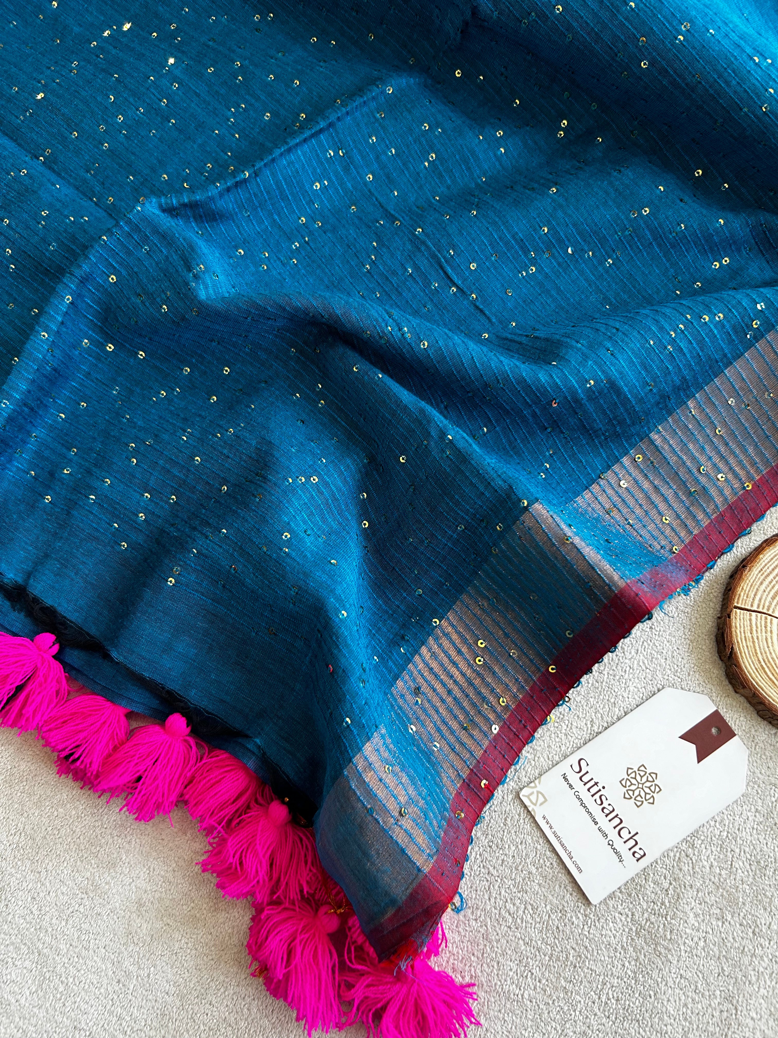 Sitaara Mul: Handwoven Sequin Elegance