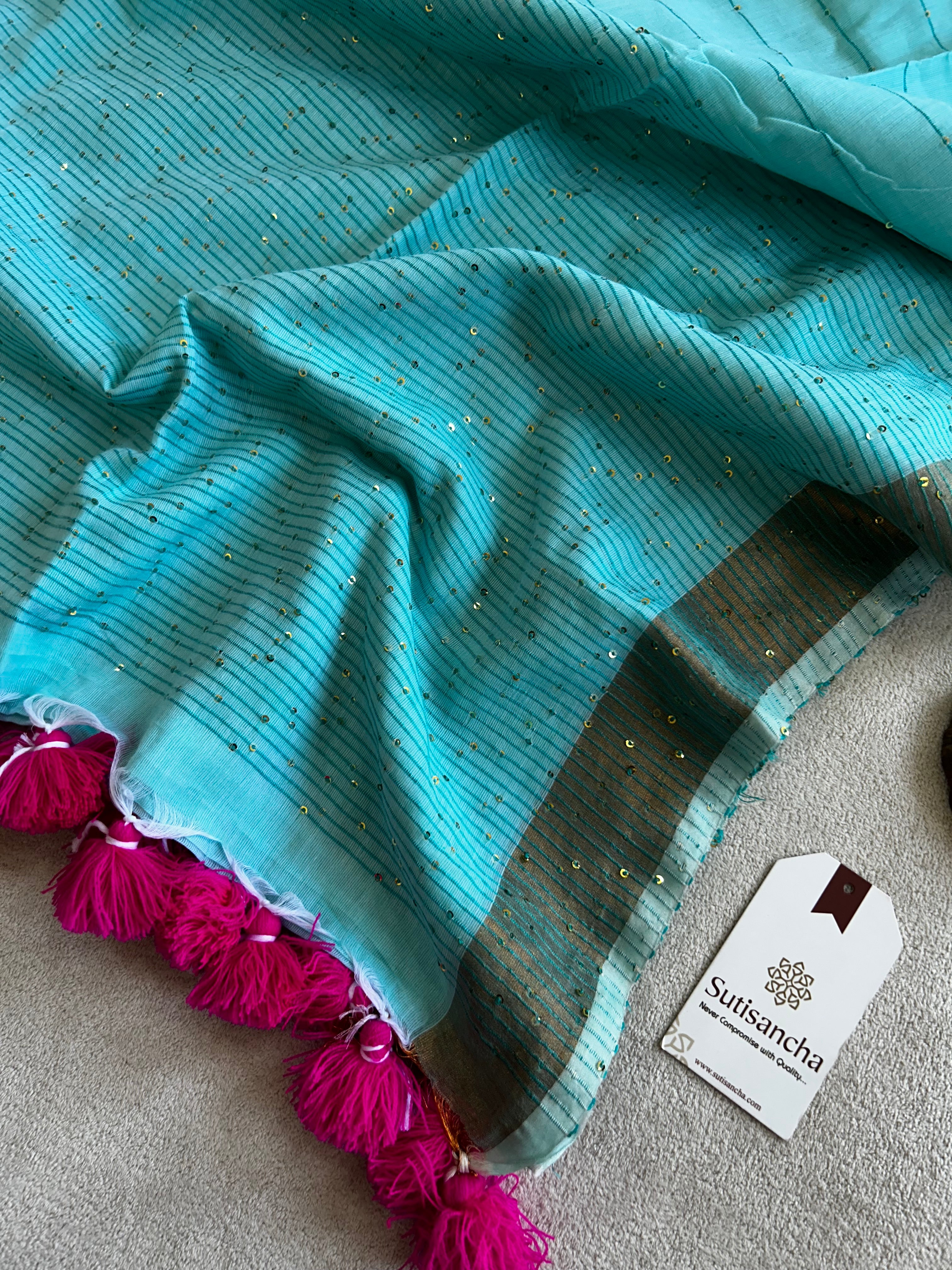 Sitaara Mul: Handwoven Sequin Elegance