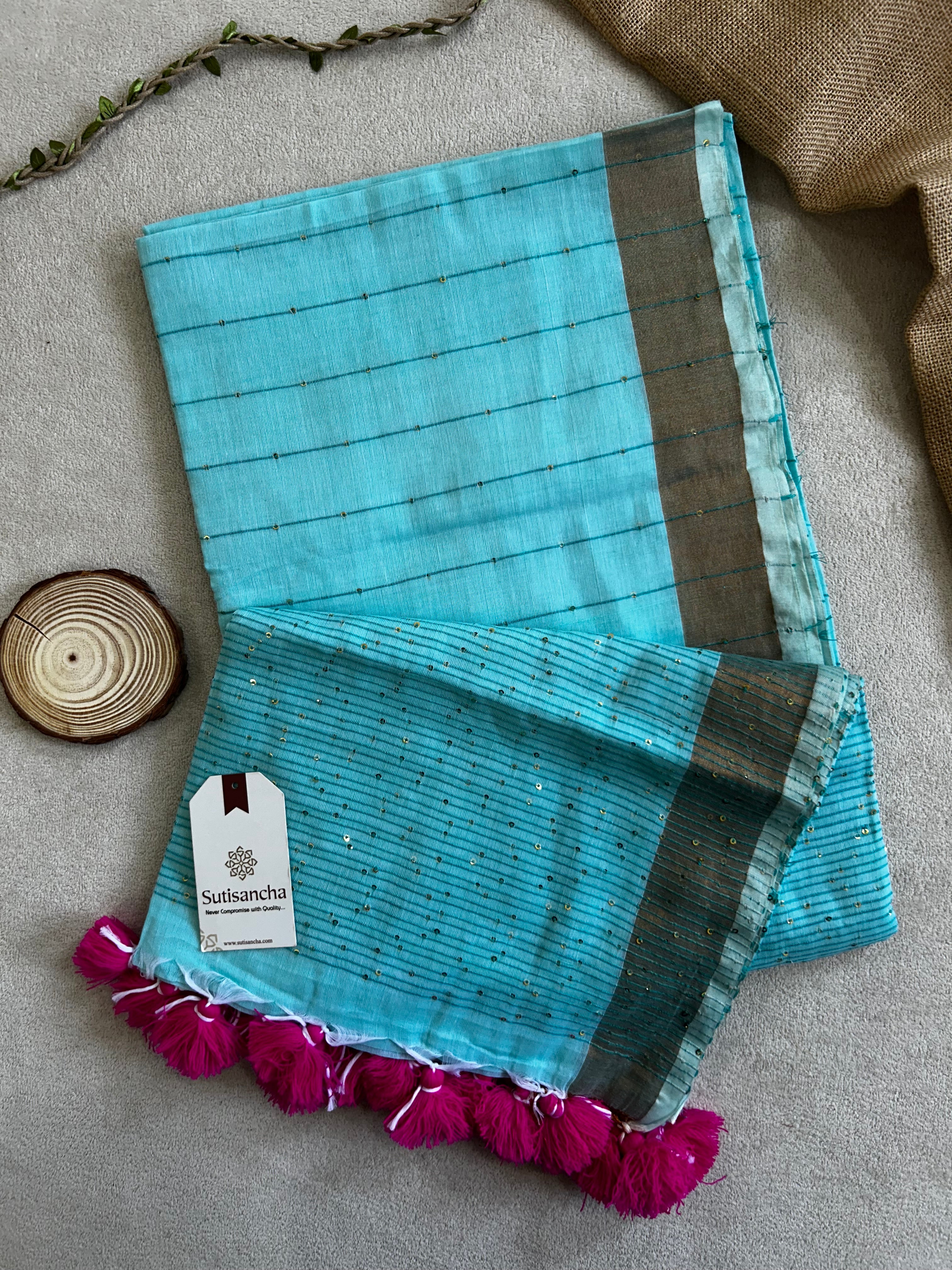 Sitaara Mul: Handwoven Sequin Elegance