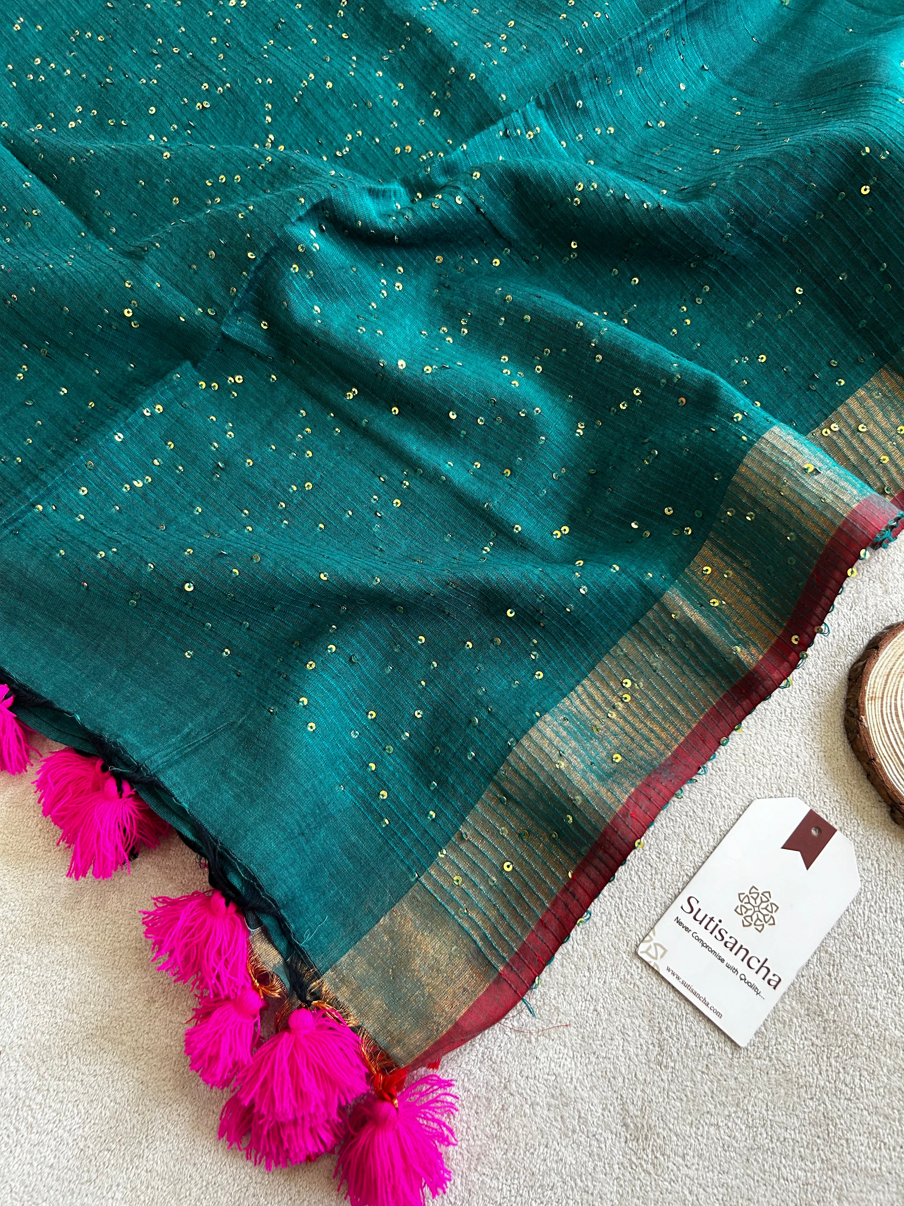 Sitaara Mul: Handwoven Sequin Elegance