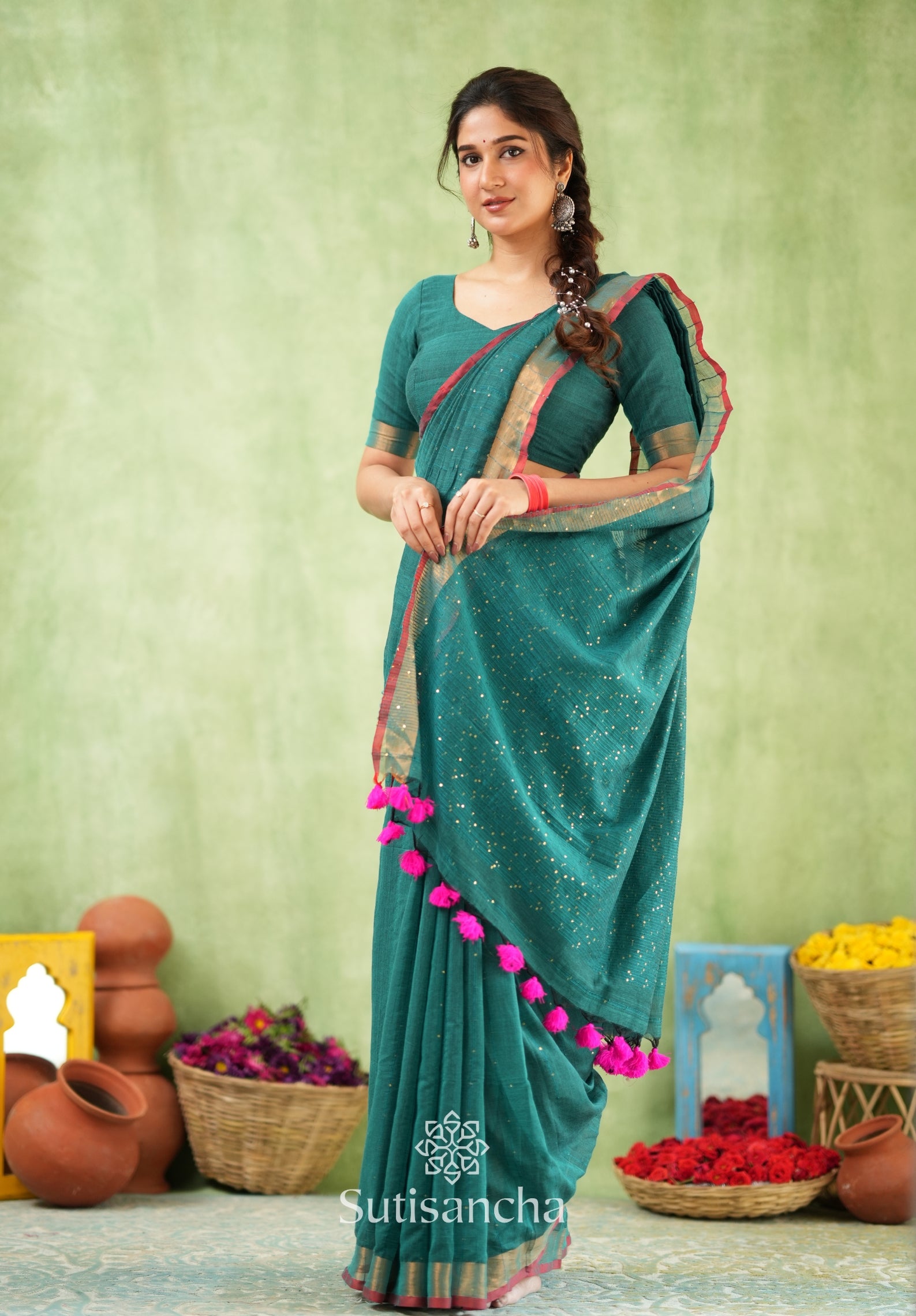 Sitaara Mul: Handwoven Sequin Elegance