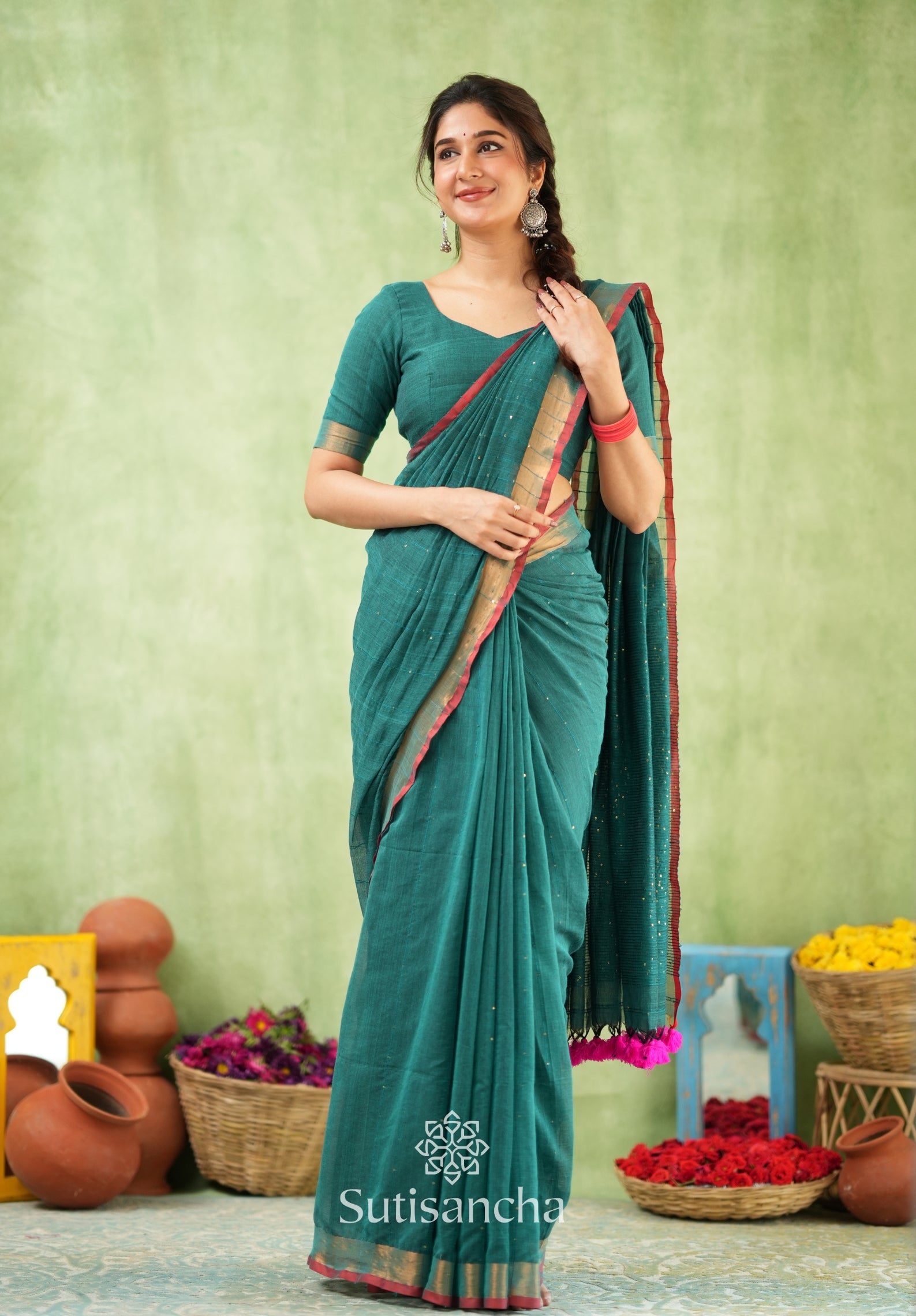 Sitaara Mul: Handwoven Sequin Elegance