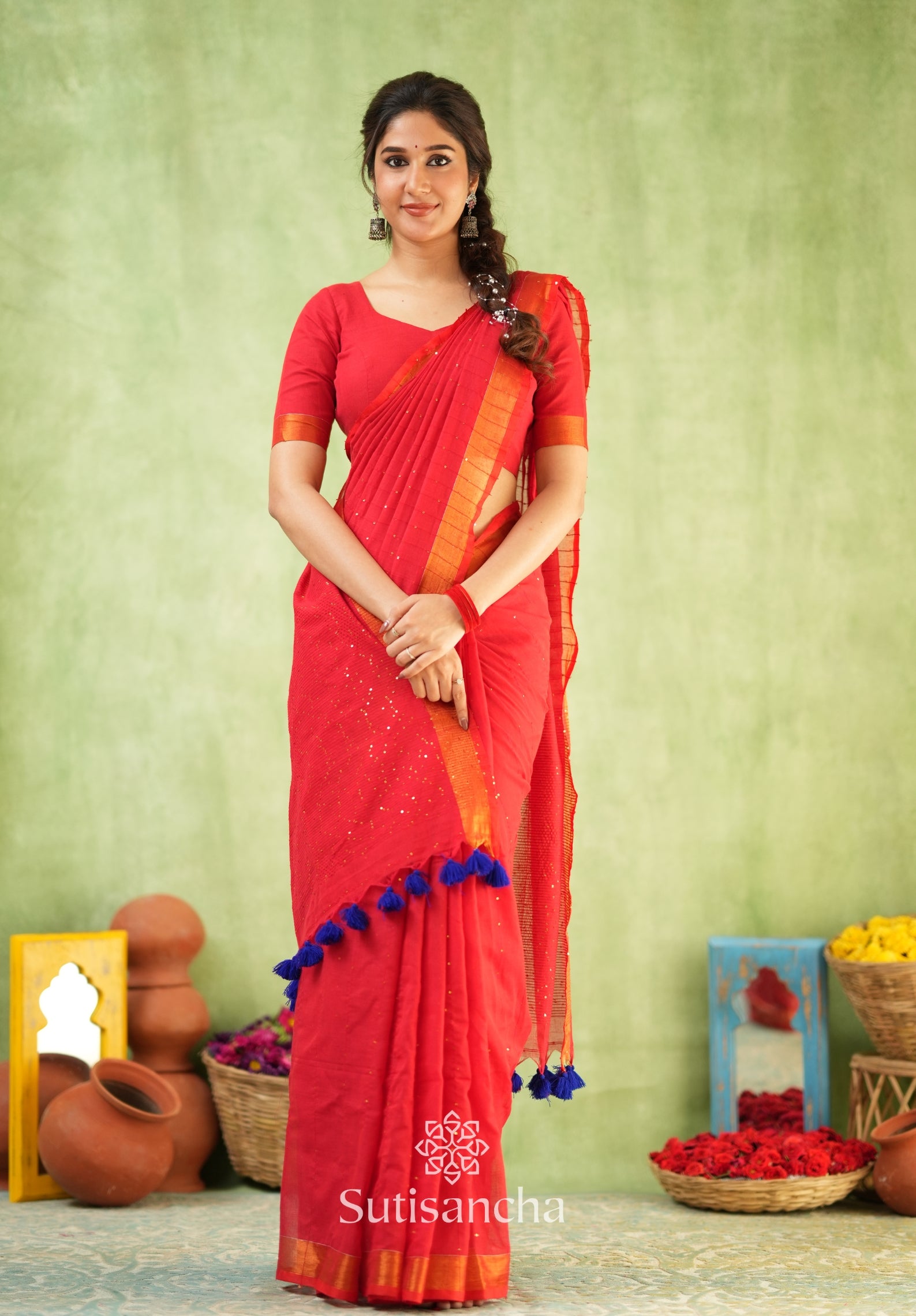 Sitaara Mul: Handwoven Sequin Elegance
