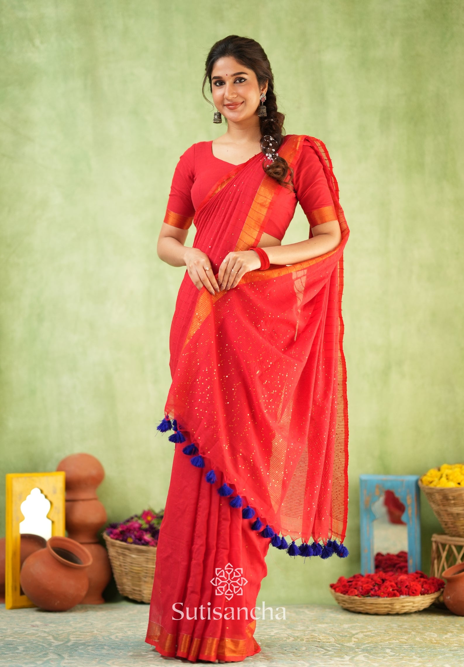 Sitaara Mul: Handwoven Sequin Elegance