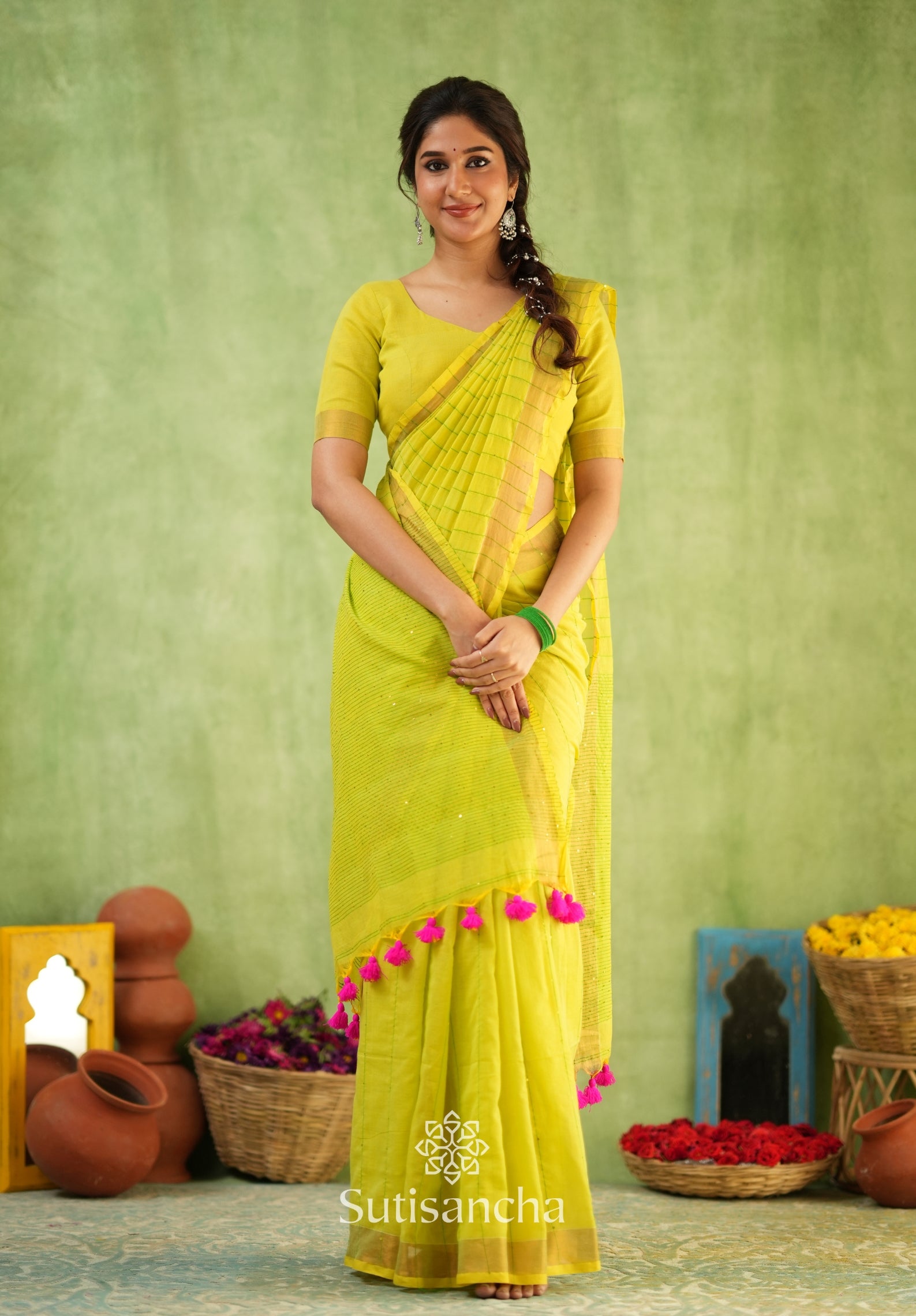 Sitaara Mul: Handwoven Sequin Elegance