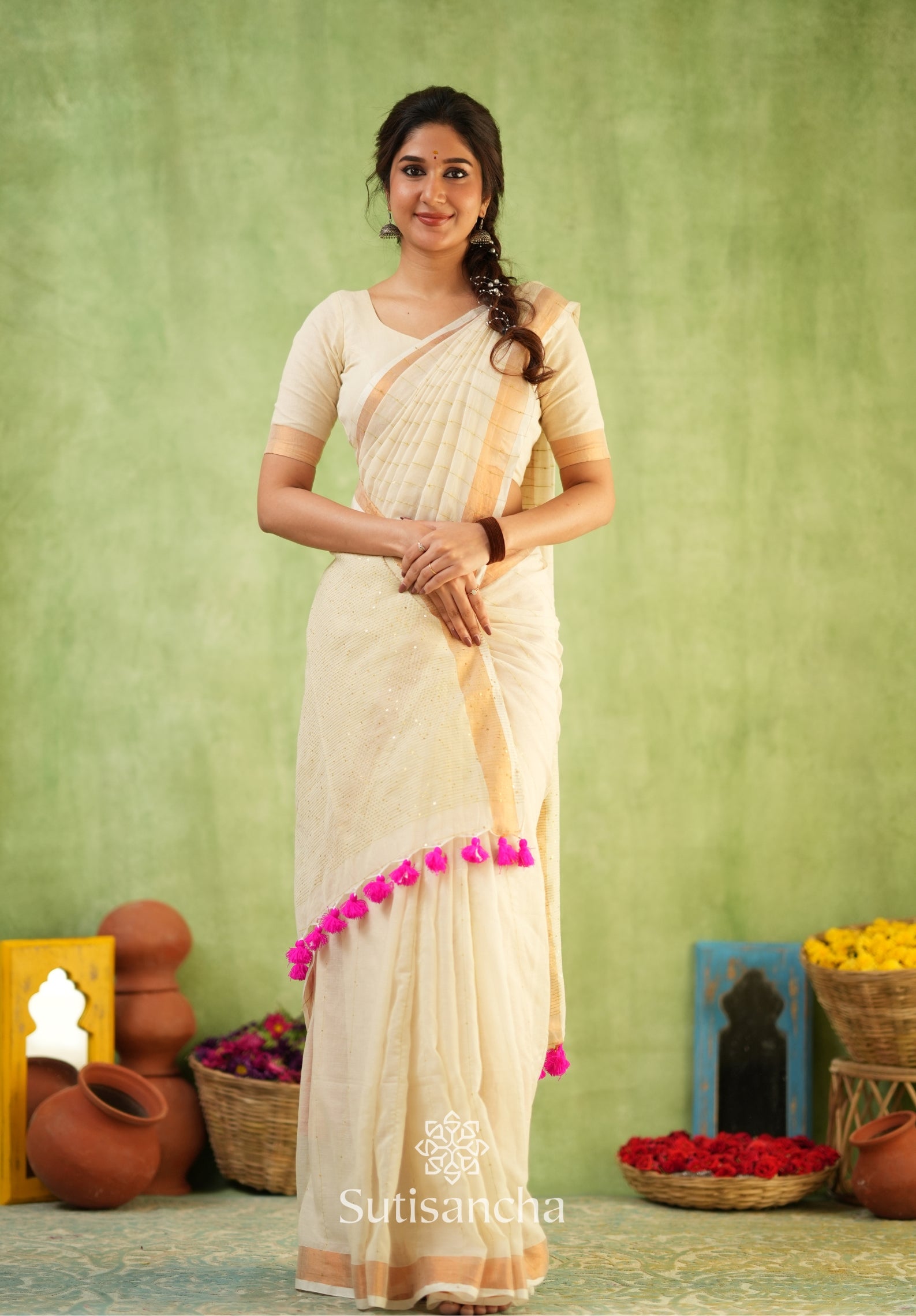 Sitaara Mul: Handwoven Sequin Elegance