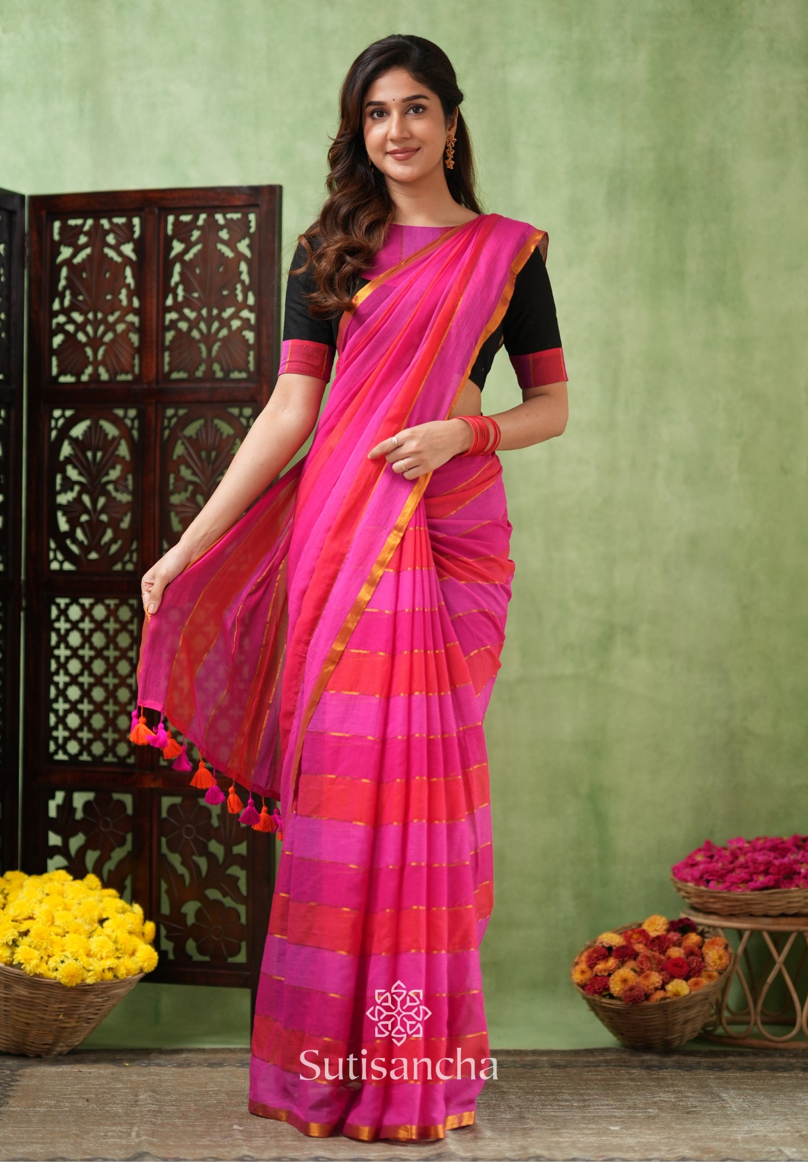 Threads of Joy – Multicolor Mul Cotton Magic