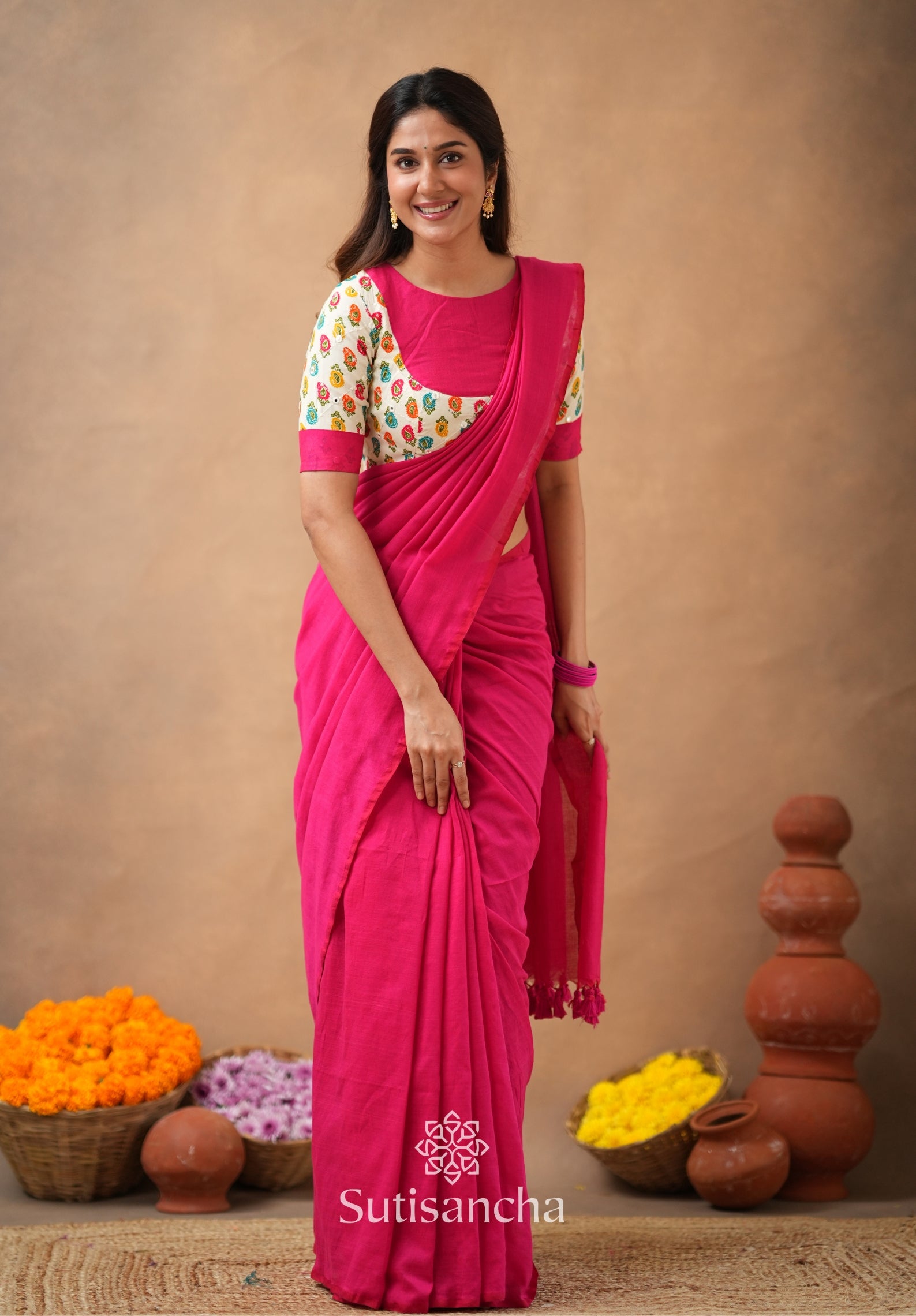 SUTRA Premium Cotton Saree