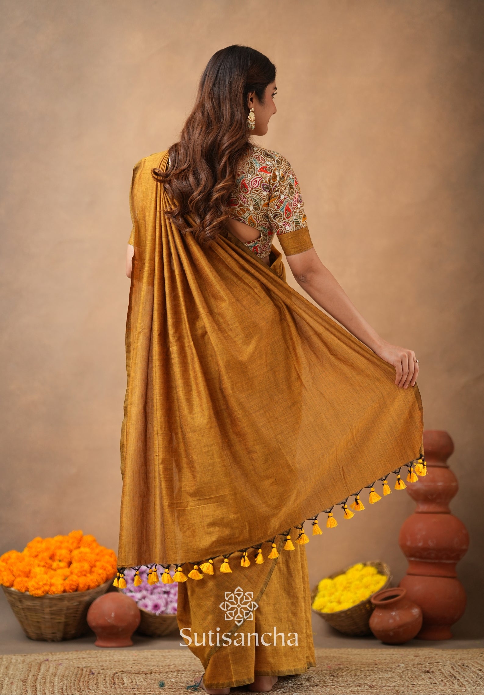 SUTRA Premium Cotton Saree
