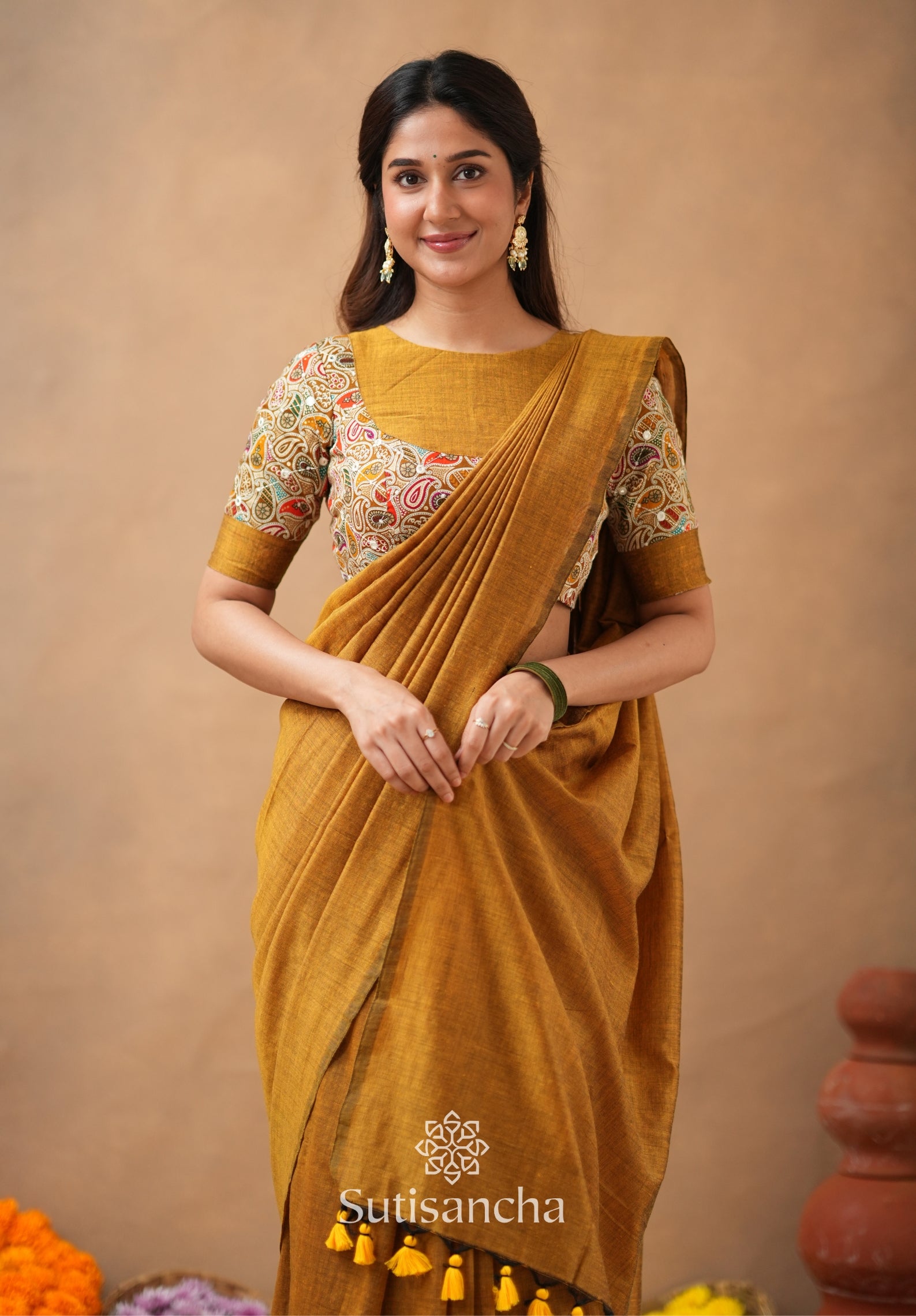 SUTRA Premium Cotton Saree