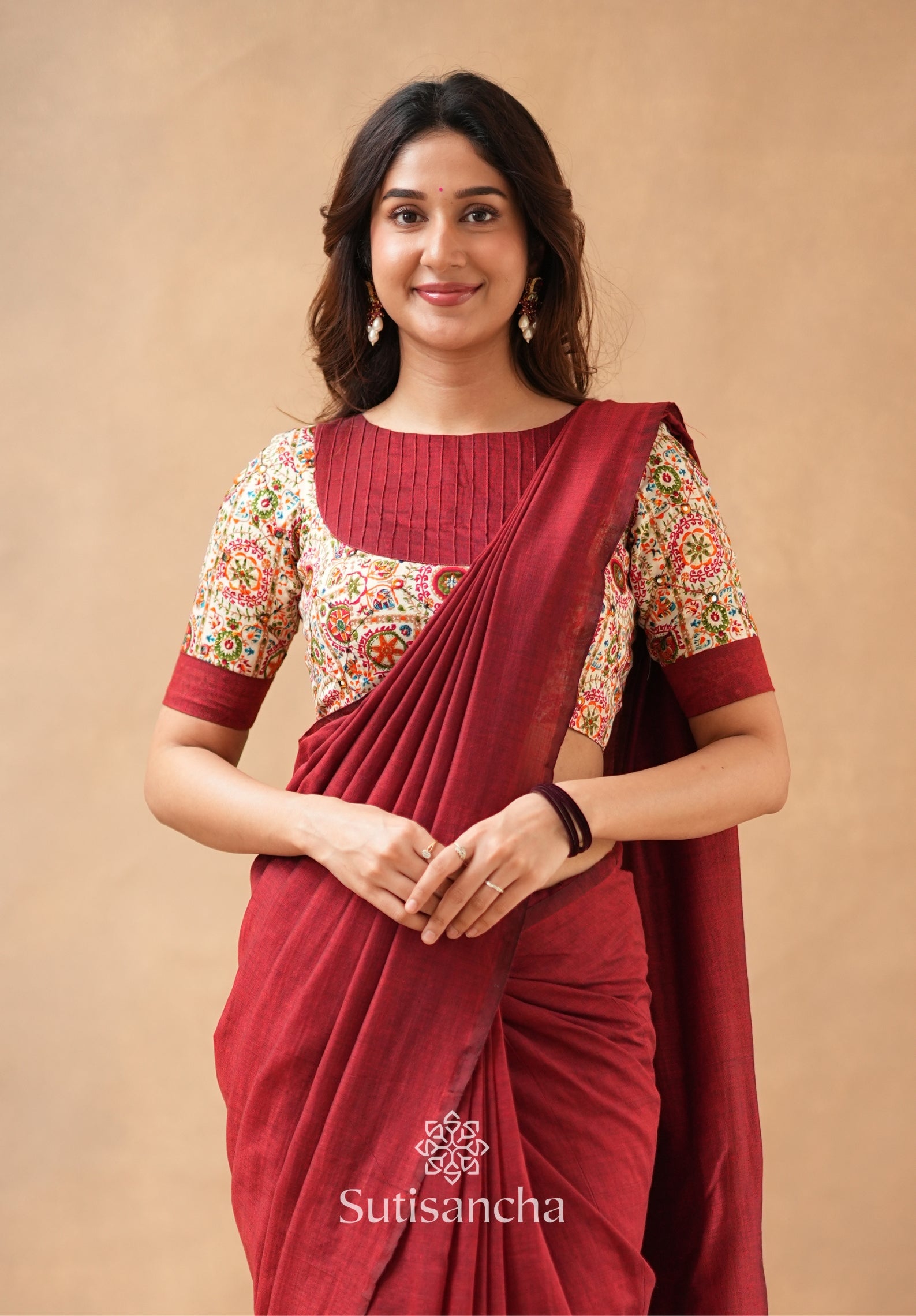 SUTRA Premium Cotton Saree