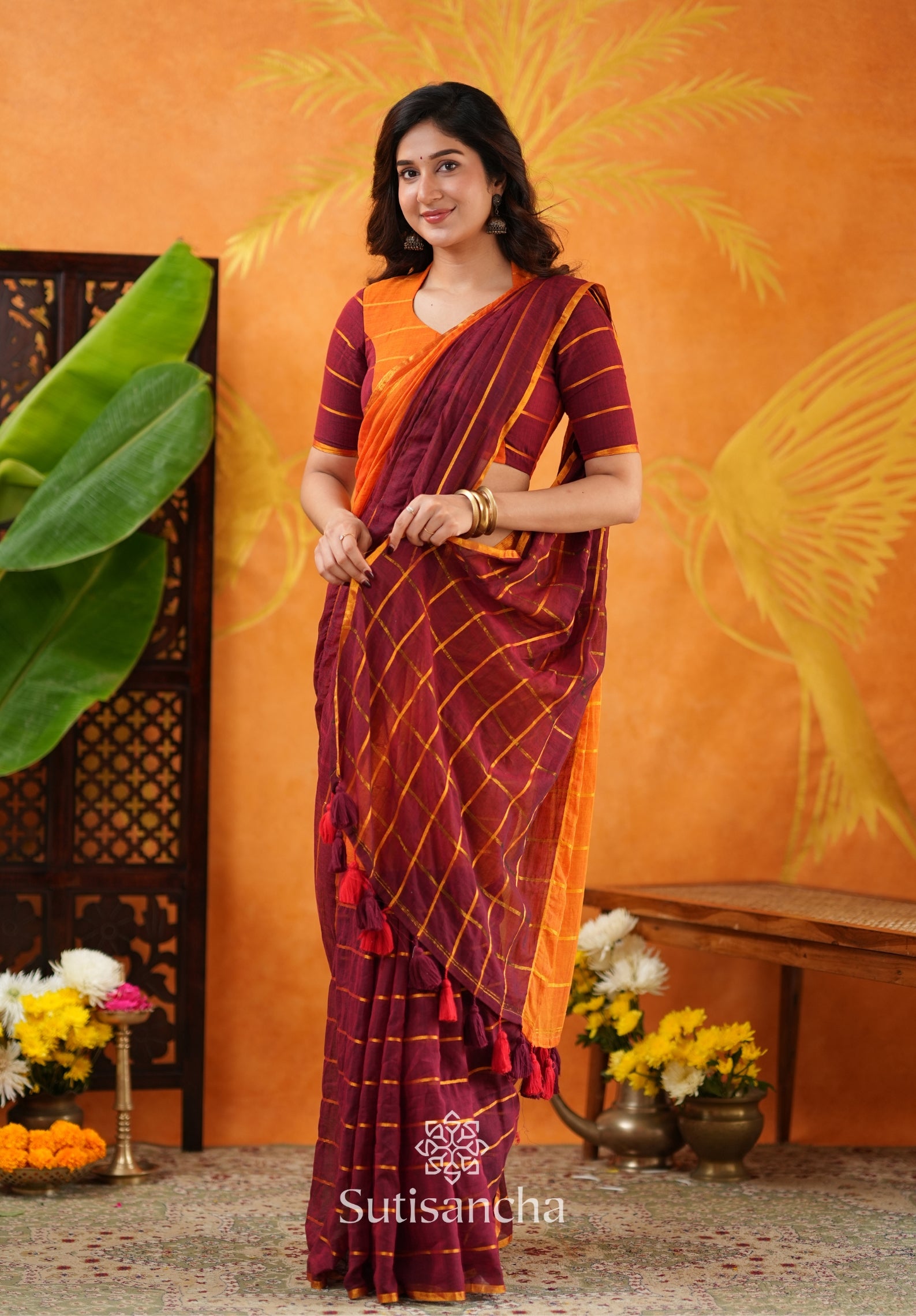 Urban Ethnic Mul Cotton Saree