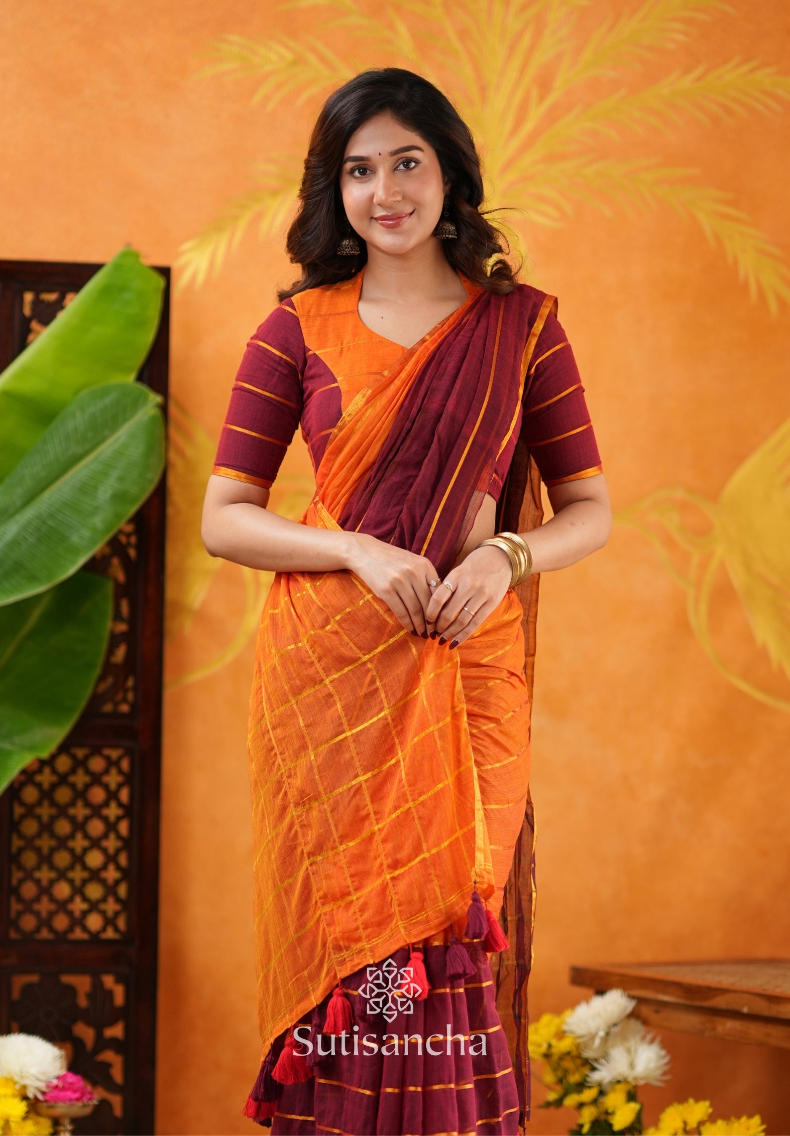 Urban Ethnic Mul Cotton Saree