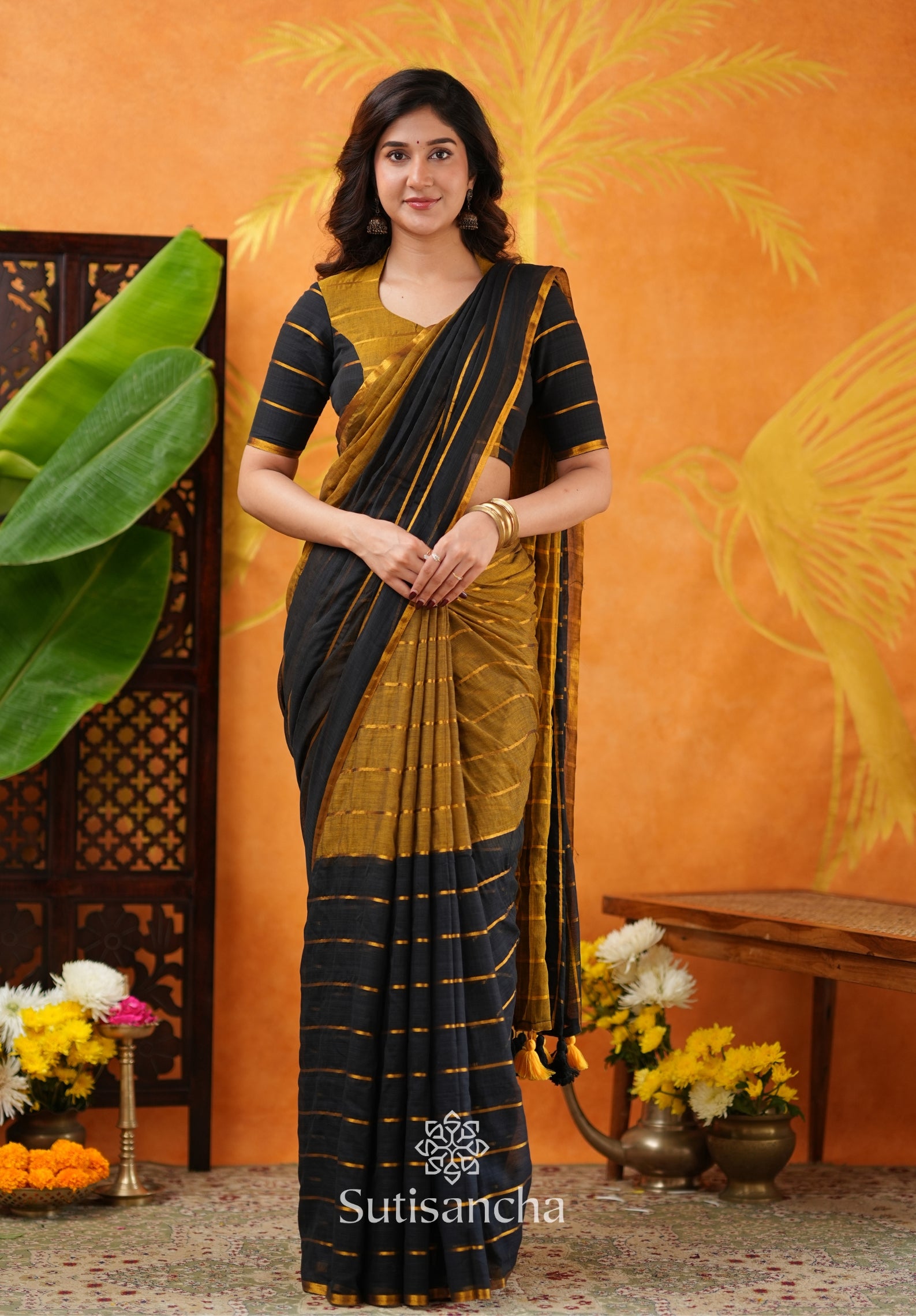 Urban Ethnic Mul Cotton Saree