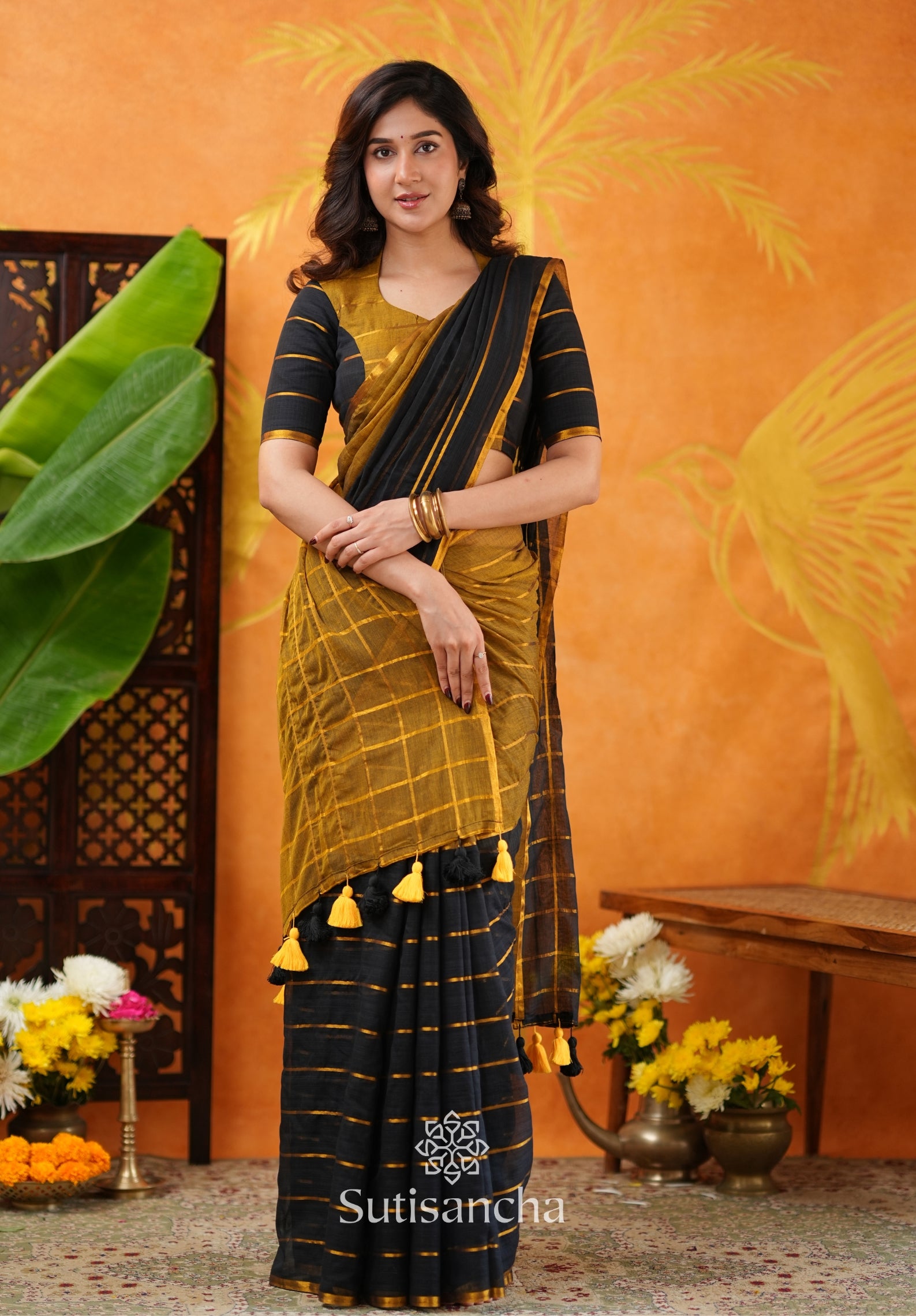 Urban Ethnic Mul Cotton Saree