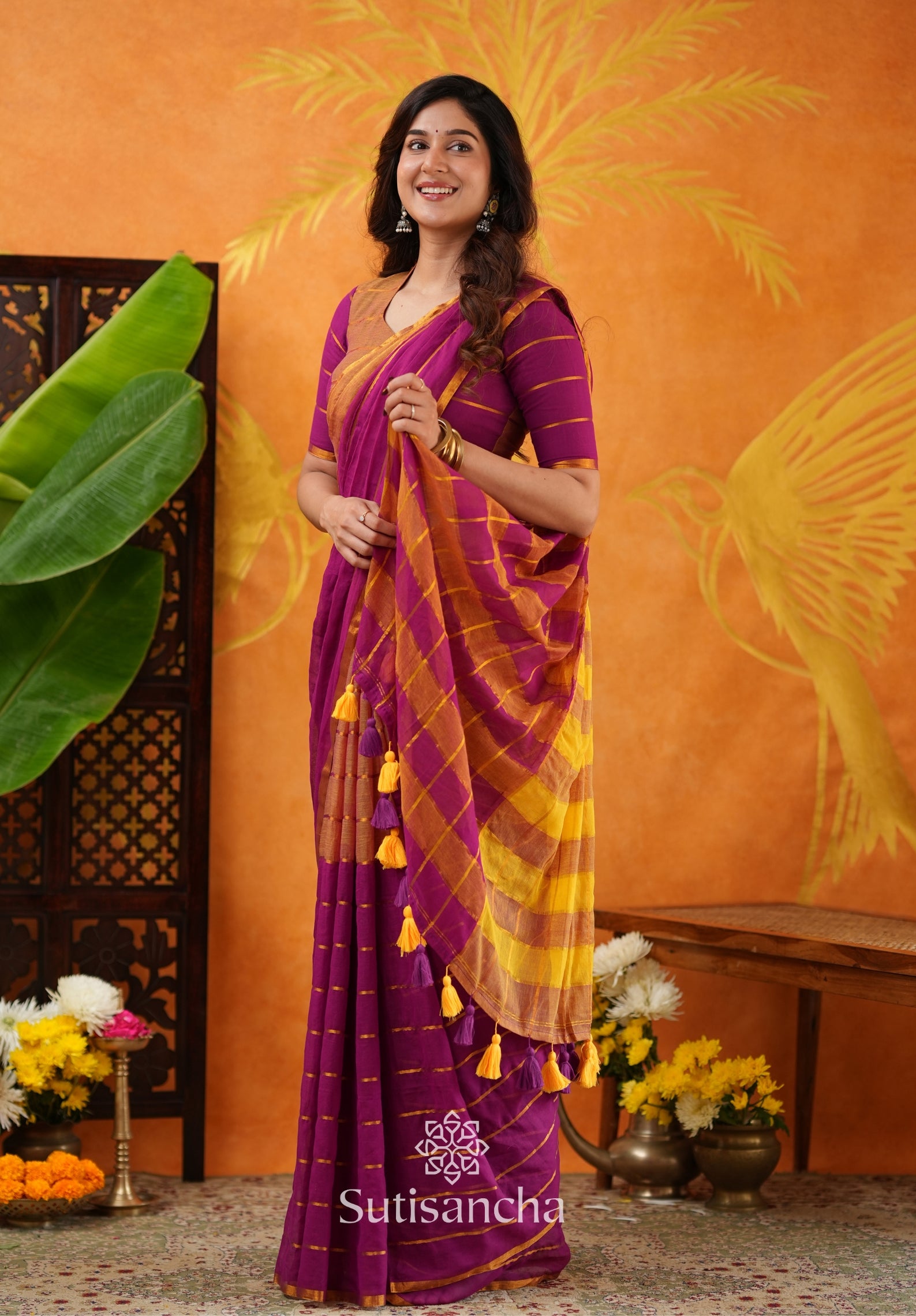 Urban Ethnic Mul Cotton Saree