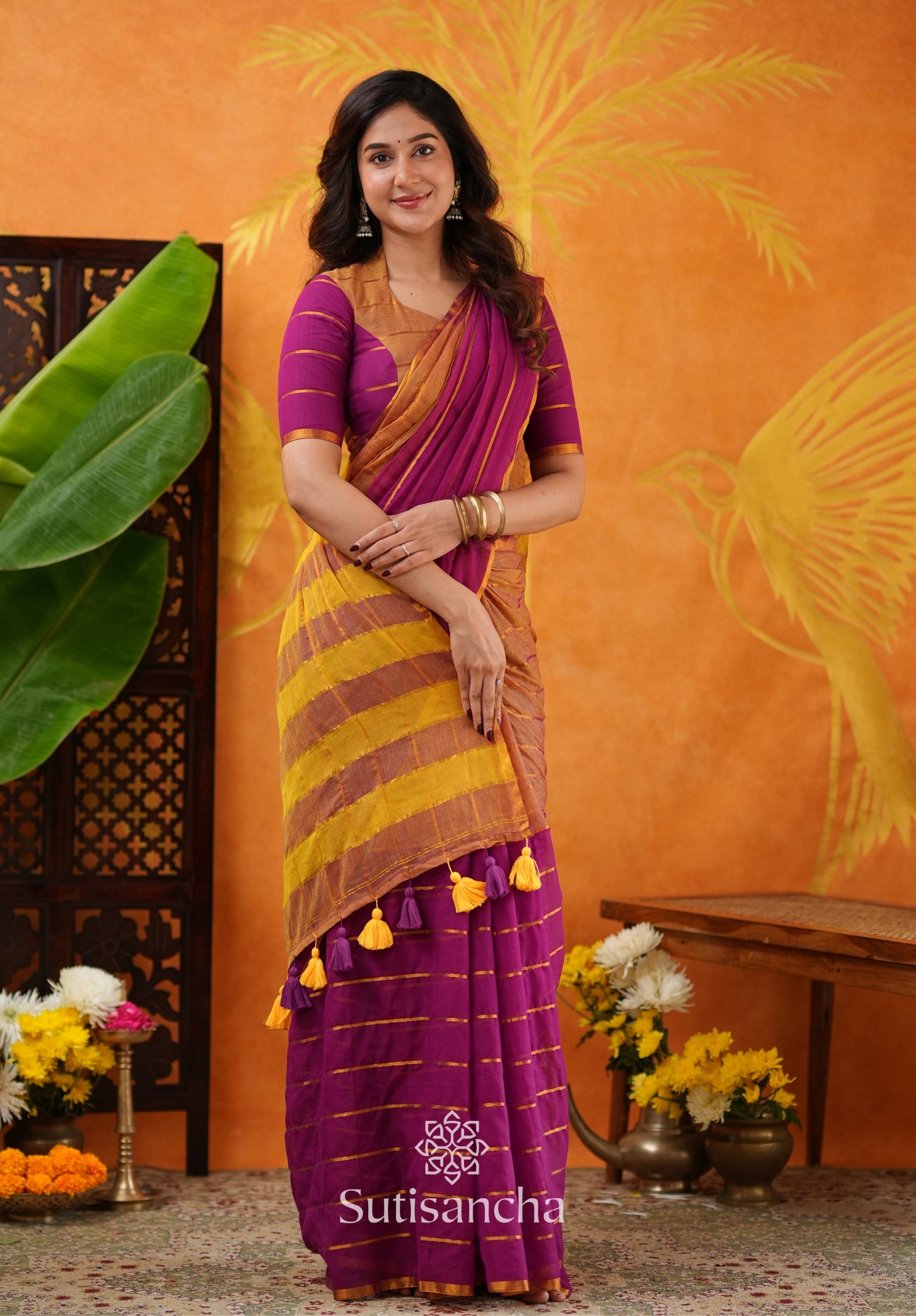 Urban Ethnic Mul Cotton Saree