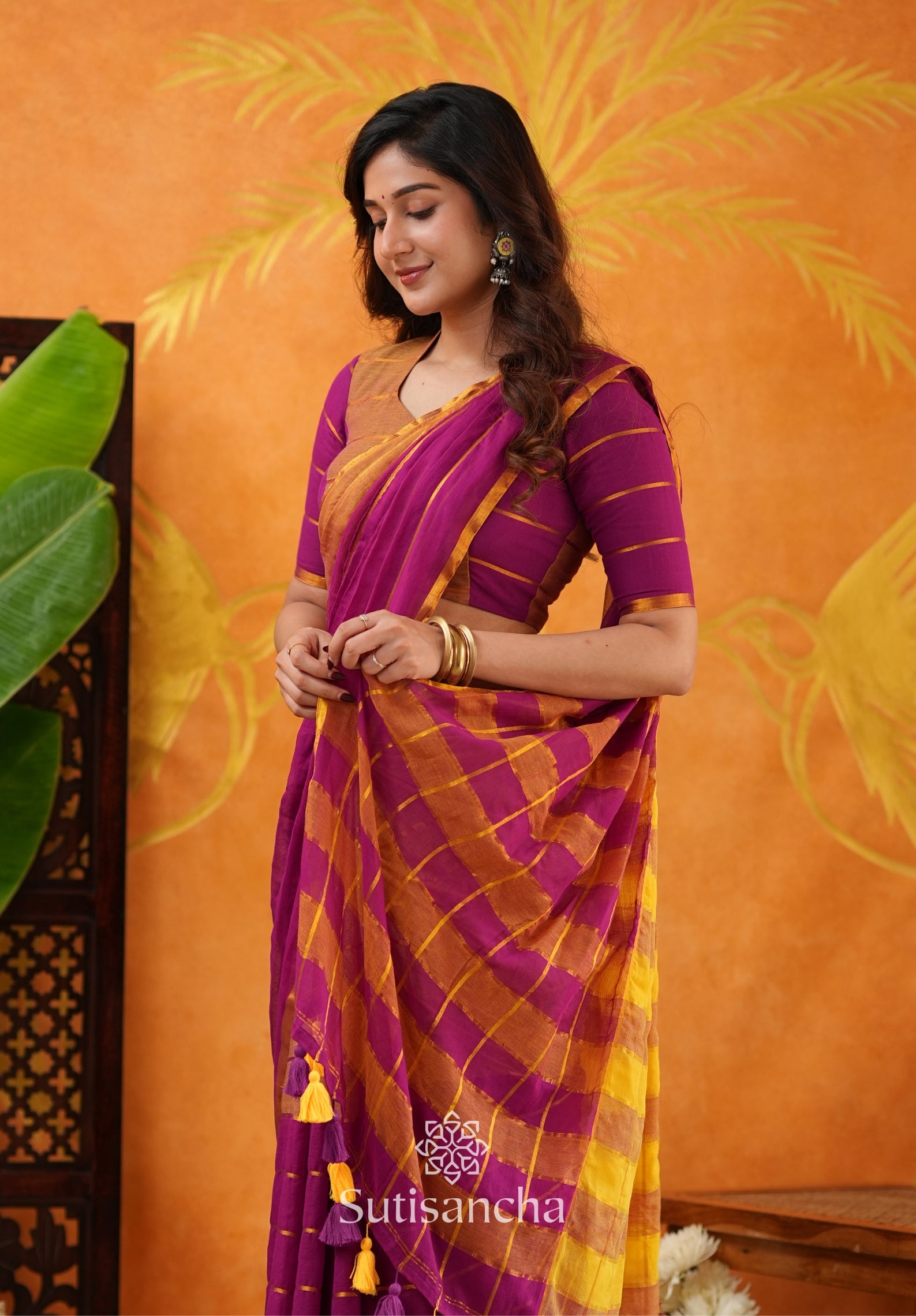 Urban Ethnic Mul Cotton Saree