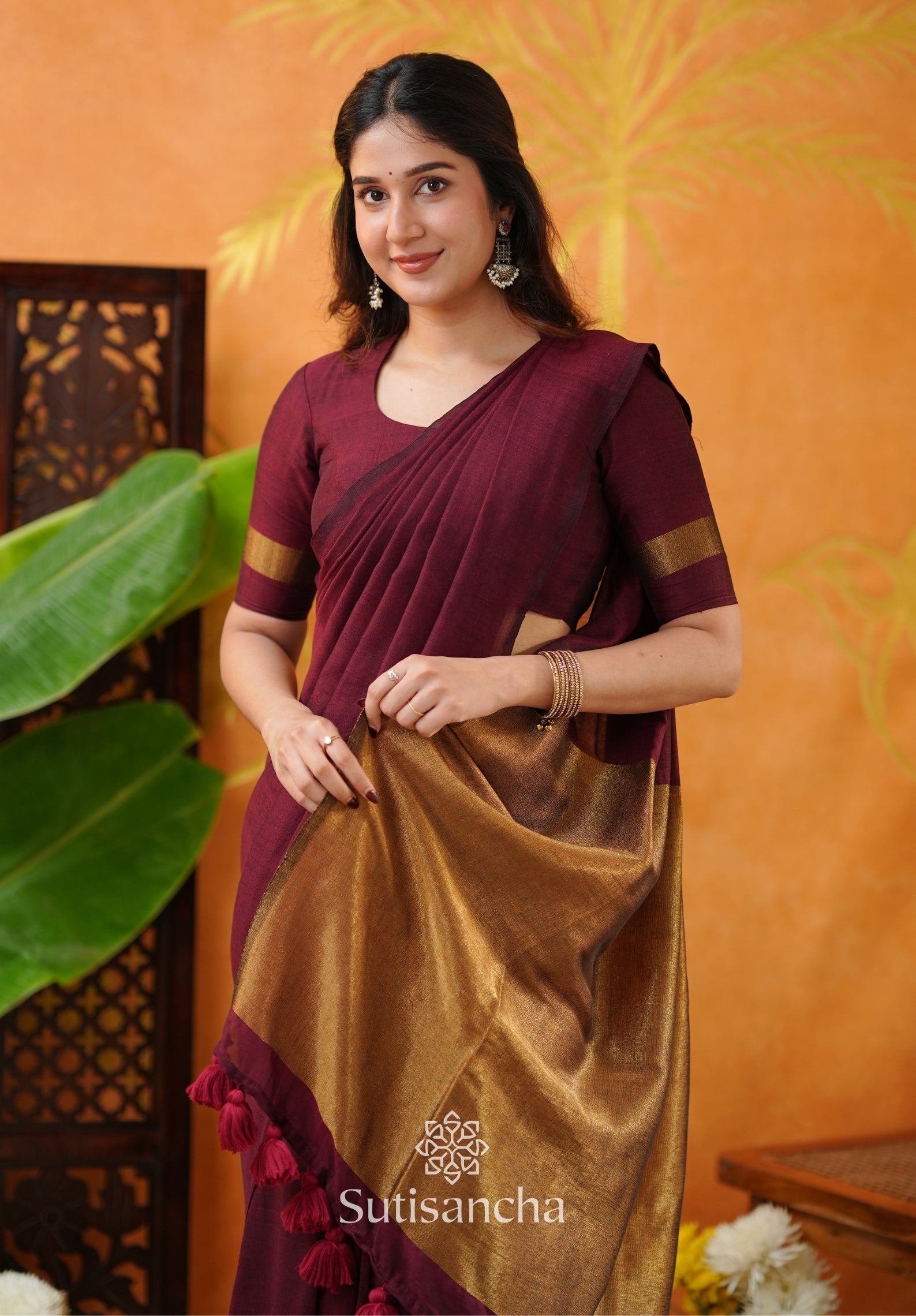 Tradition Touch Khadi Cotton Saree