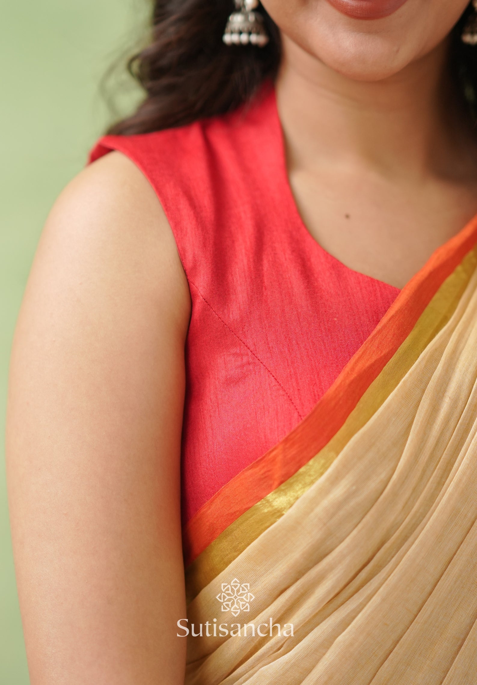 Golden Edge Classic Mul Saree