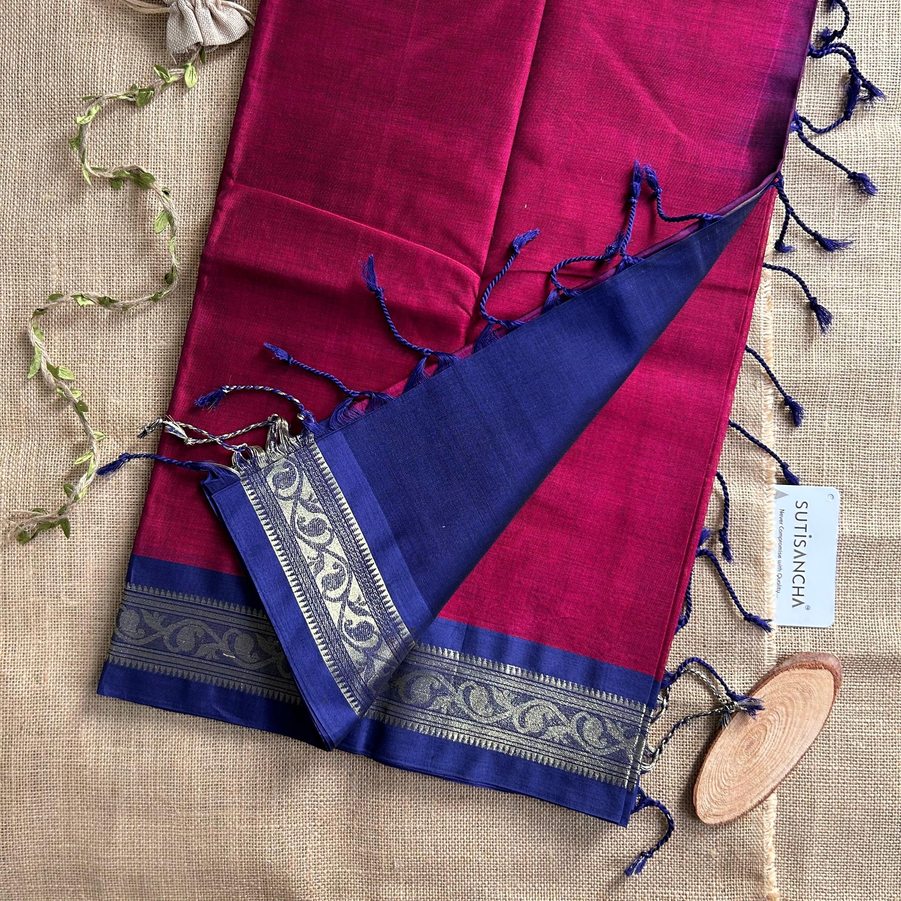 Buy Dharwad Mercerised Cotton Saree Online at Best Prices in India -  JioMart.