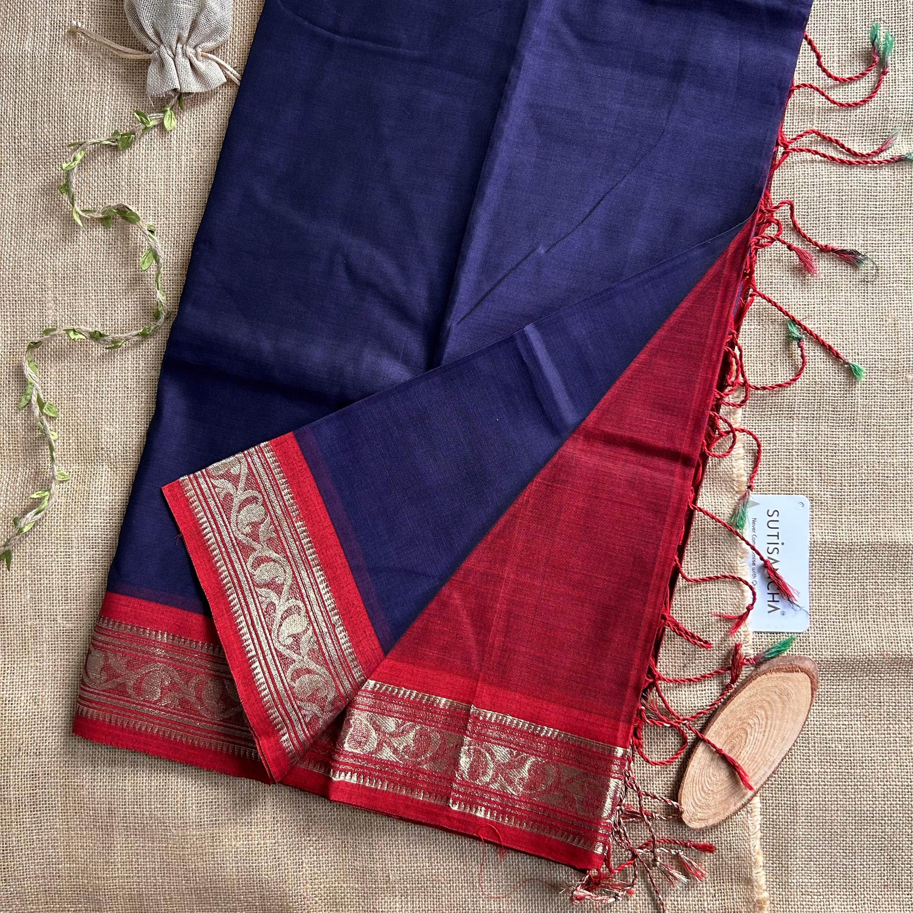 Ikat Mercerized cotton sarees with blouse at Rs 2100 | Ramannapeta | ID:  2852141948230