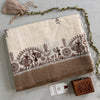 Pushvi Heritage Cotton Saree Folk Story Border Design