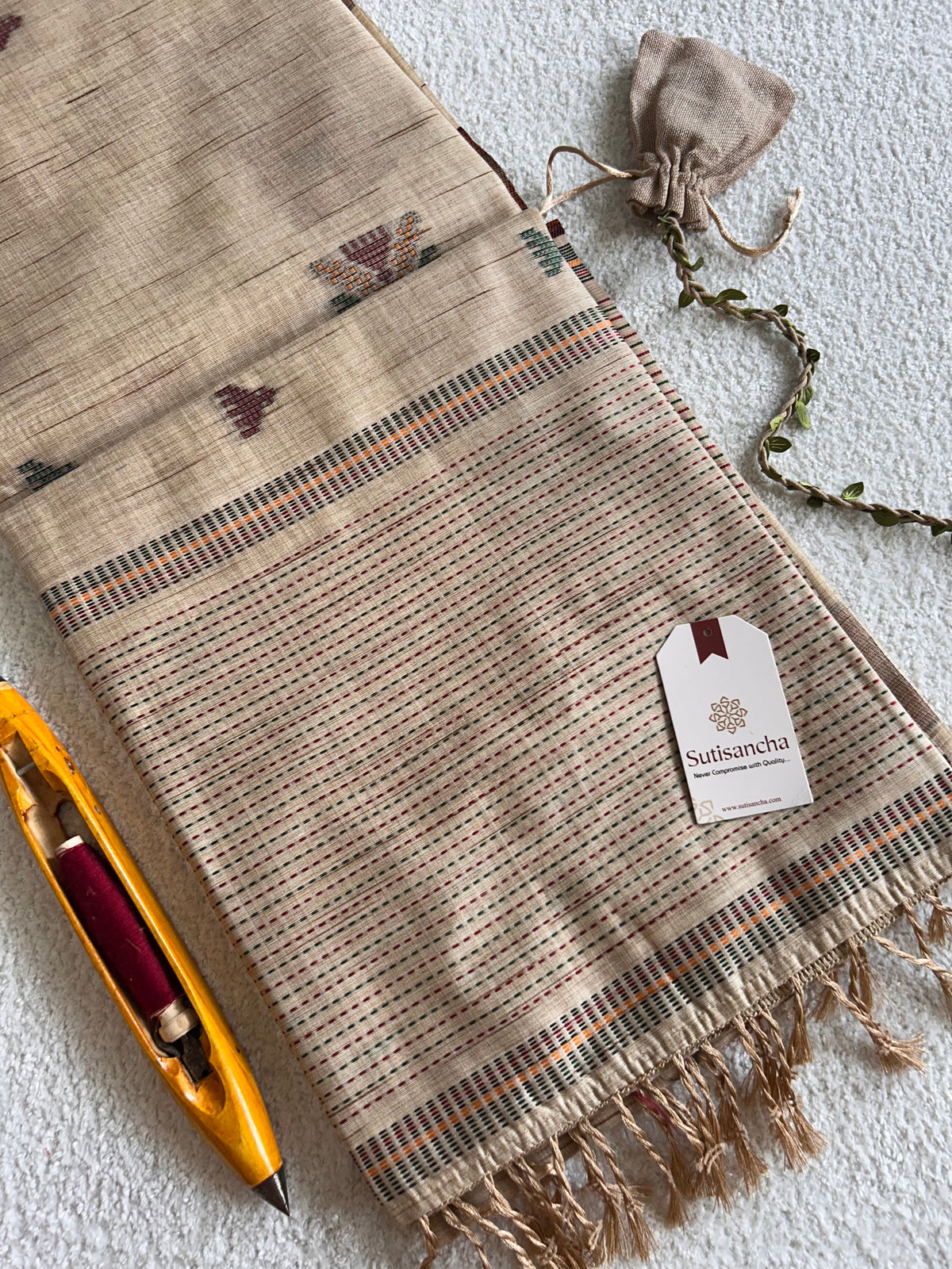 Kaira Cotton Saree Linear Weave Classic