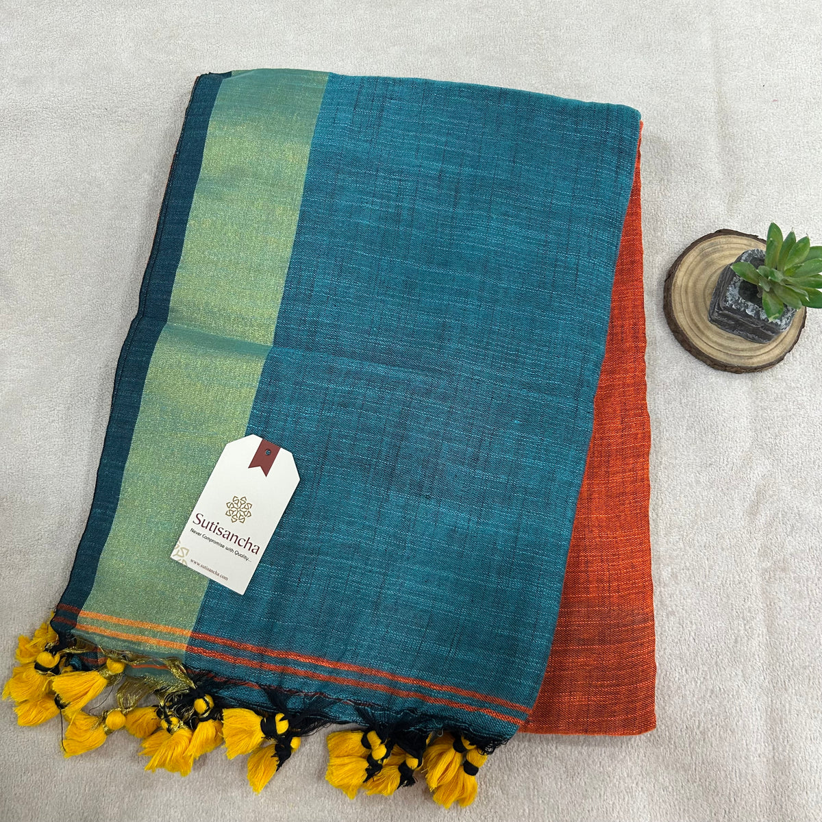 Pure Cotton Saree with Running Blouse | Clearance Sale