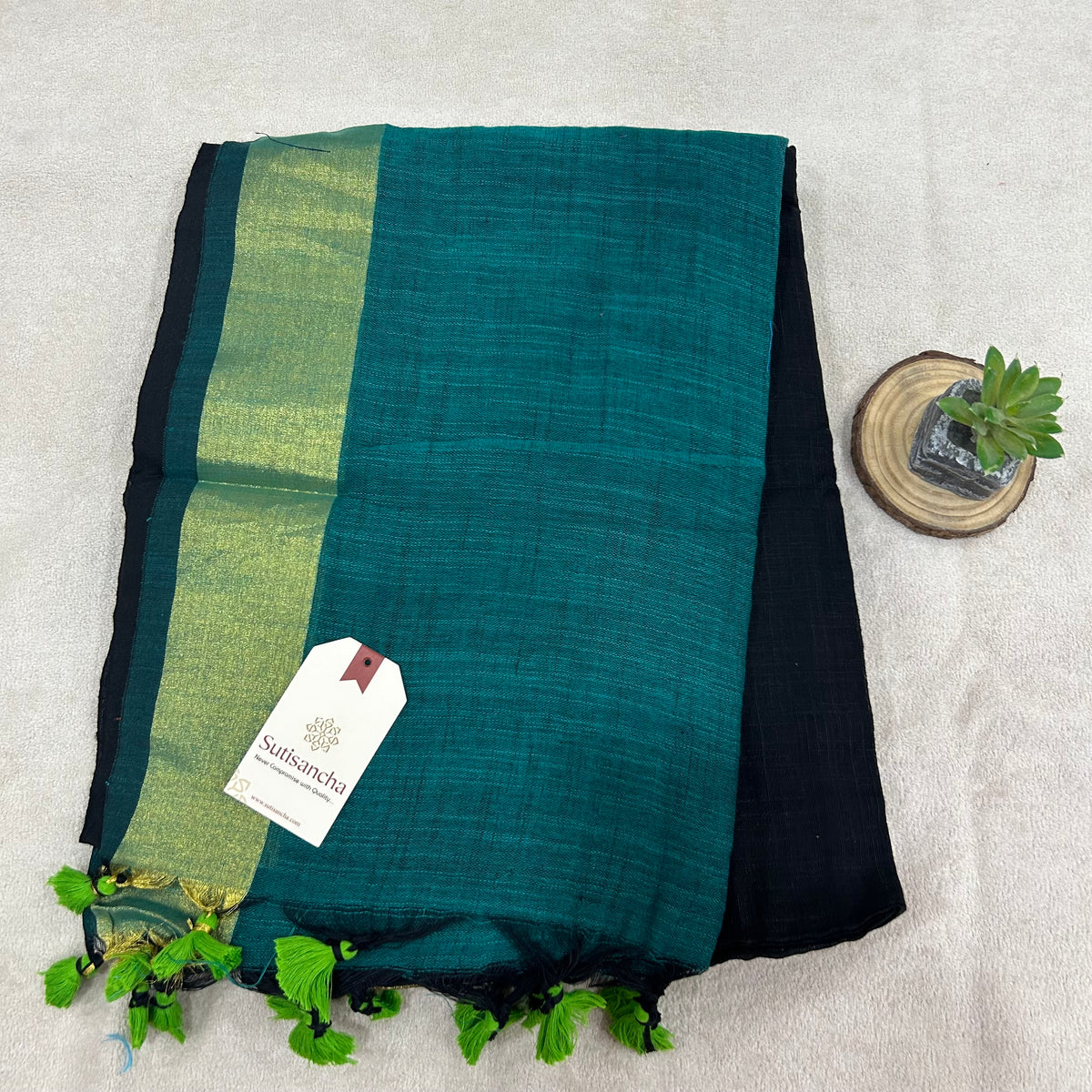 Pure Cotton Saree with Running Blouse | Clearance Sale