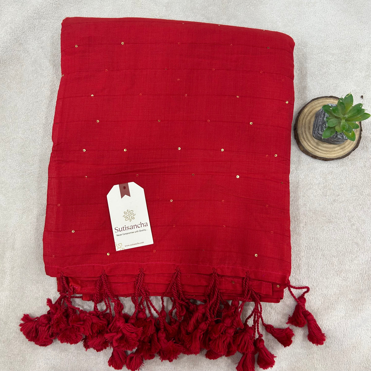 Pure Cotton Saree with Running Blouse | Clearance Sale