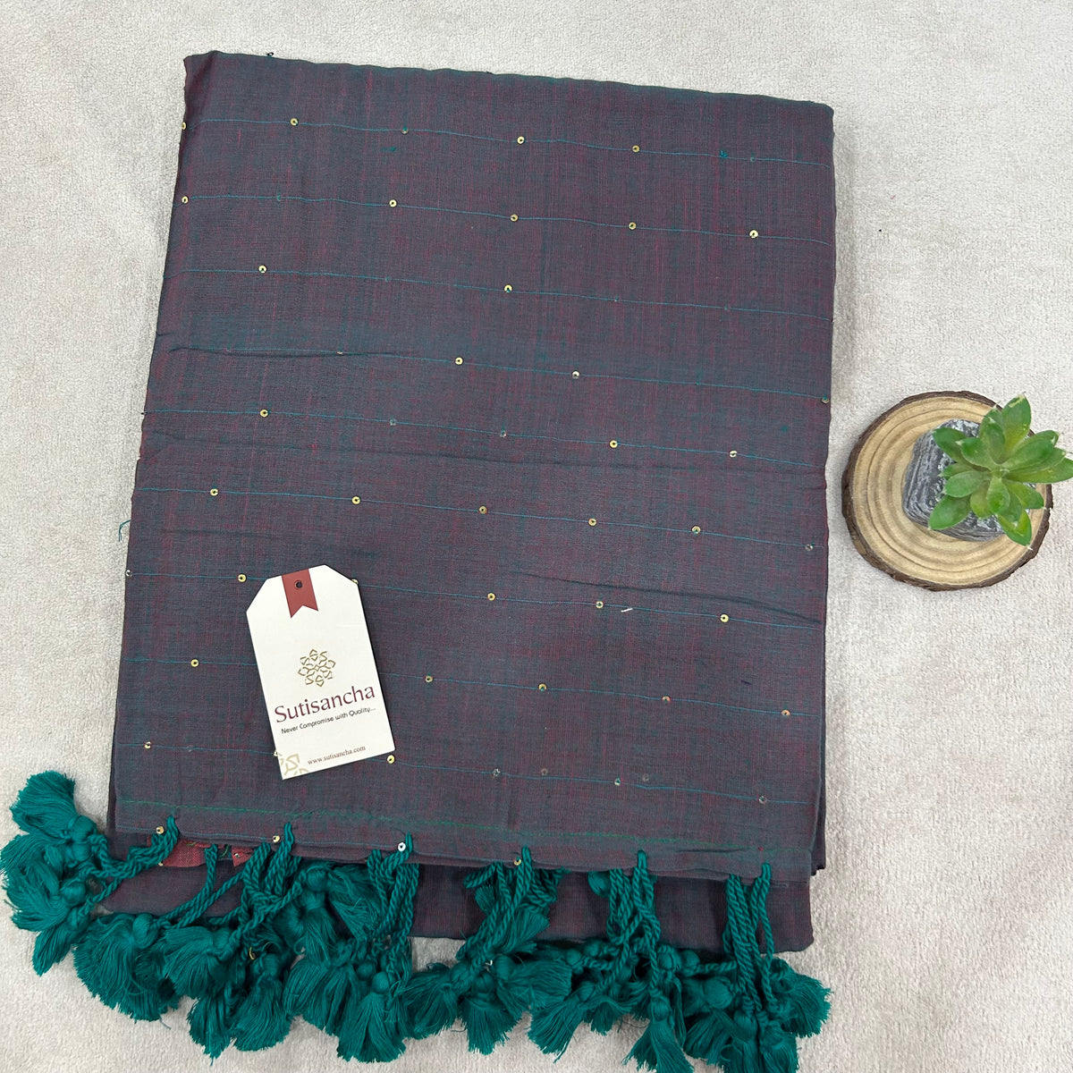 Pure Cotton Saree with Running Blouse | Clearance Sale
