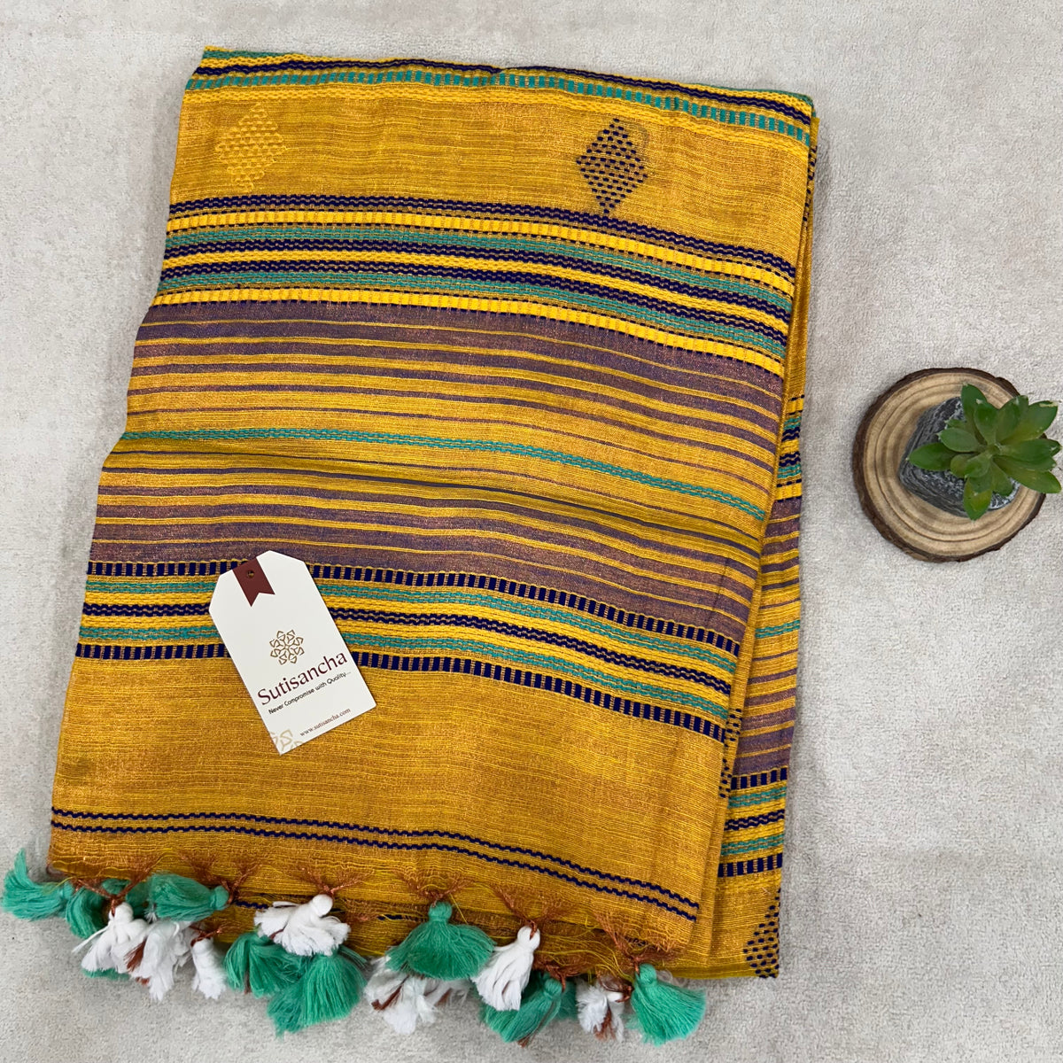 Pure Cotton Saree with Running Blouse | Clearance Sale