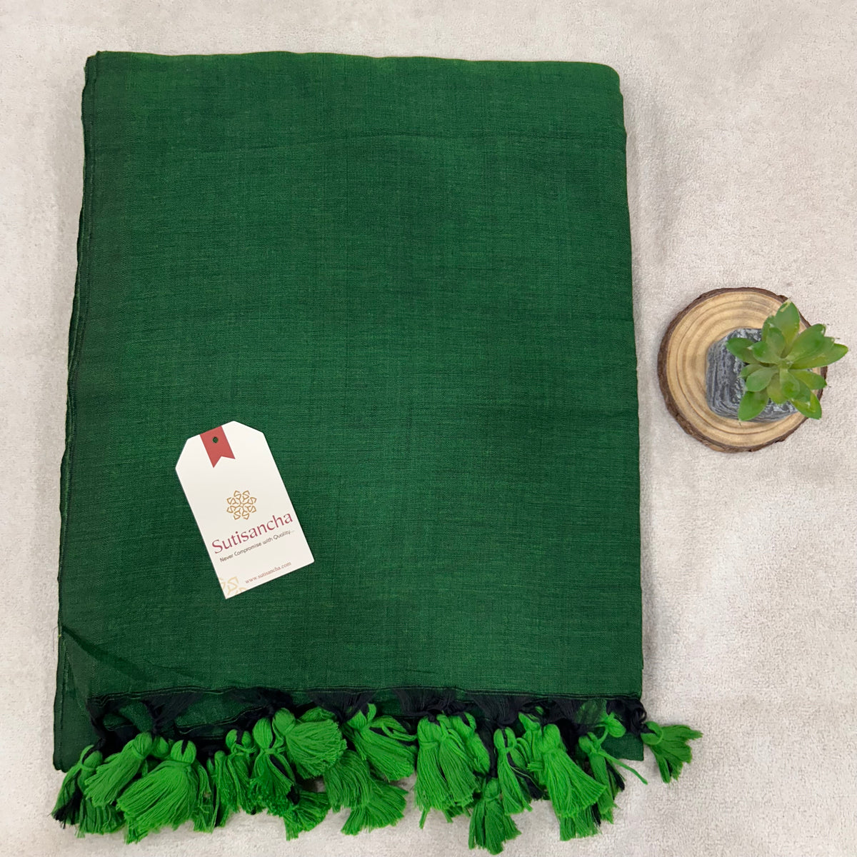 Pure Cotton Saree with Running Blouse | Clearance Sale