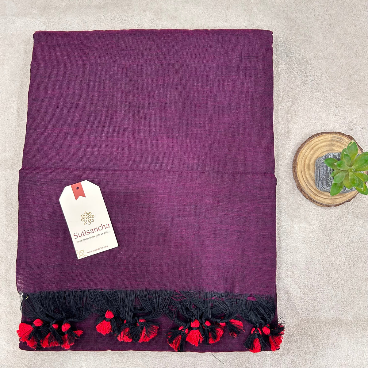 Pure Cotton Saree with Running Blouse | Clearance Sale