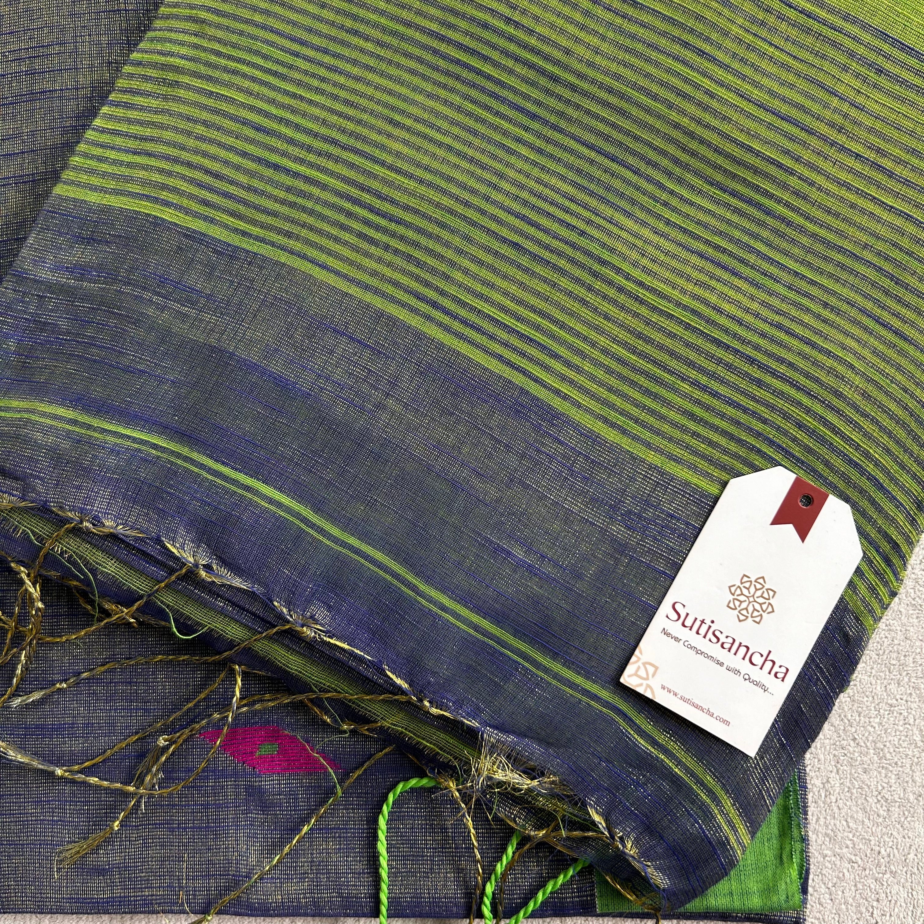 Sutisancha Jamdani Tissue Weave Saree